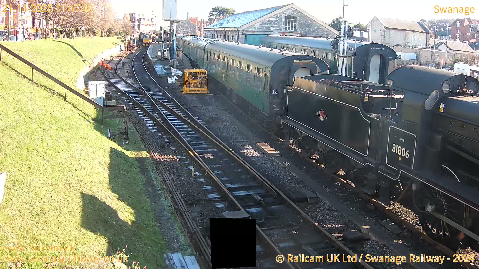 Swanage Town Railway Station Live Cam - Dorset, South West, England, United Kingdom