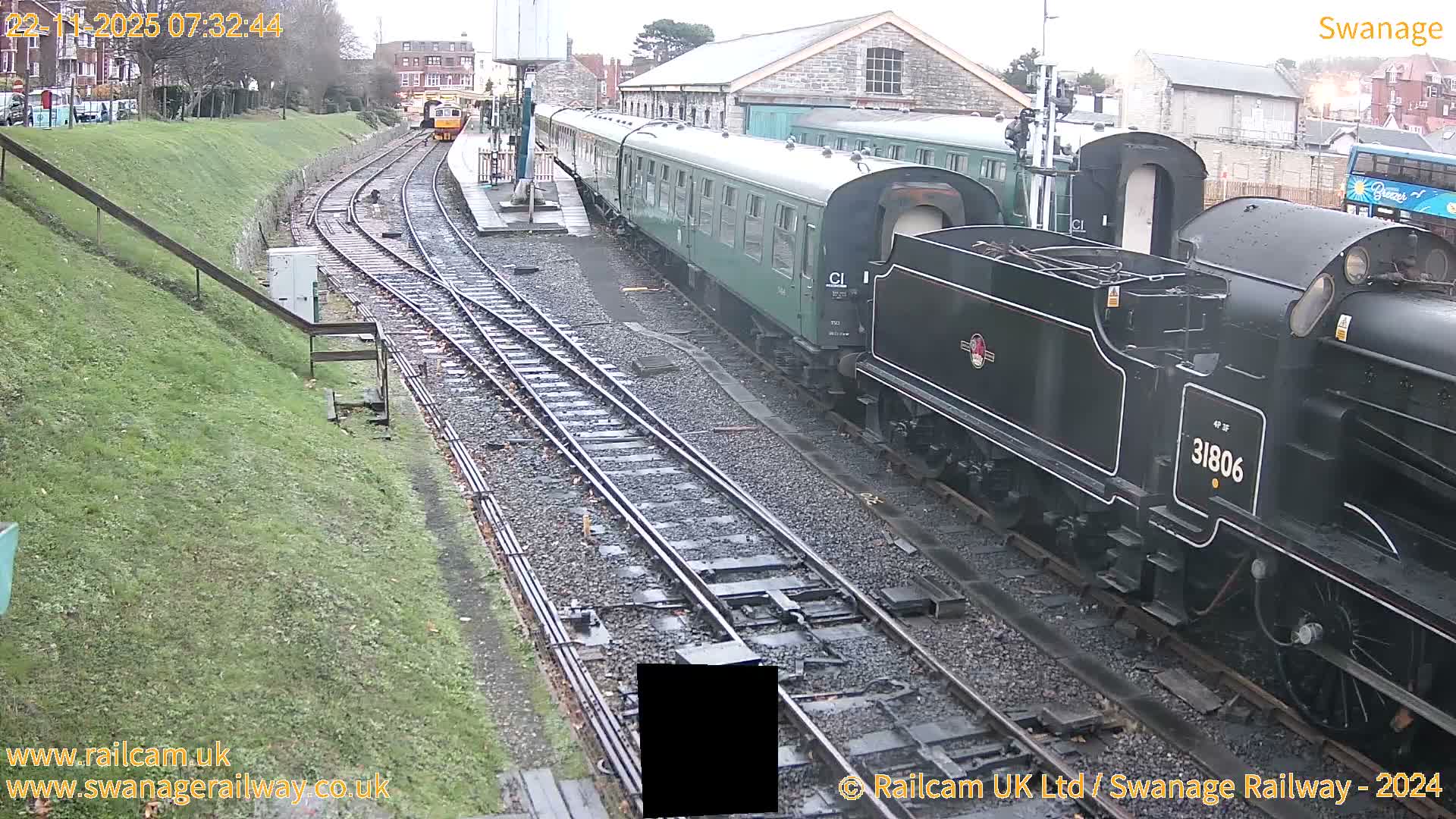 Swanage Town Railway Station Live Cam - Dorset, South West, England, United Kingdom