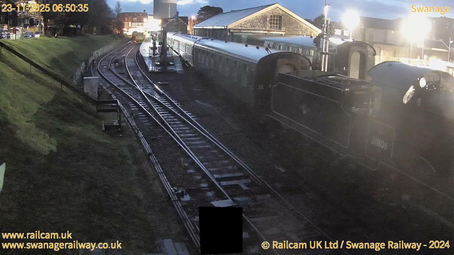 Swanage Town Railway Station Live Cam - Dorset, South West, England, United Kingdom