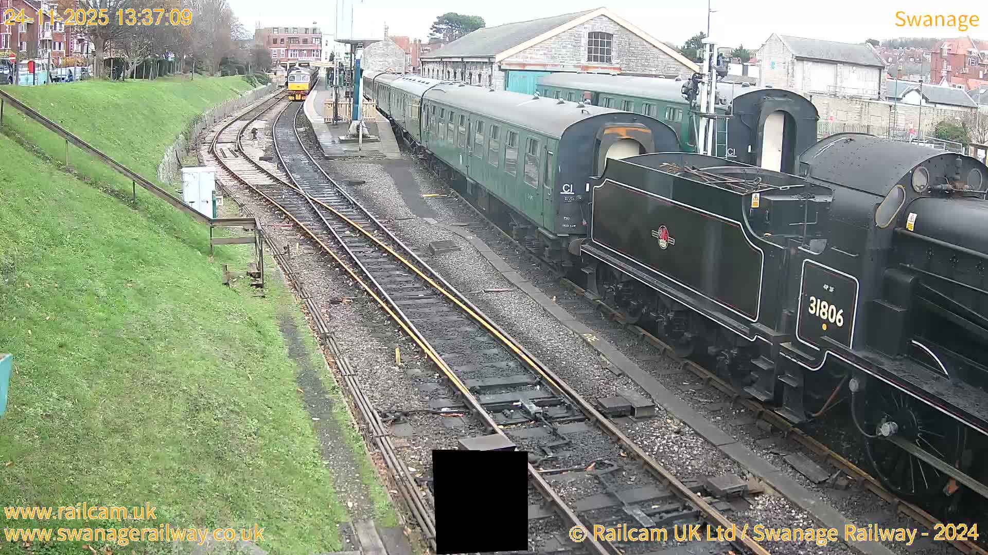 Swanage Town Railway Station Live Cam - Dorset, South West, England, United Kingdom