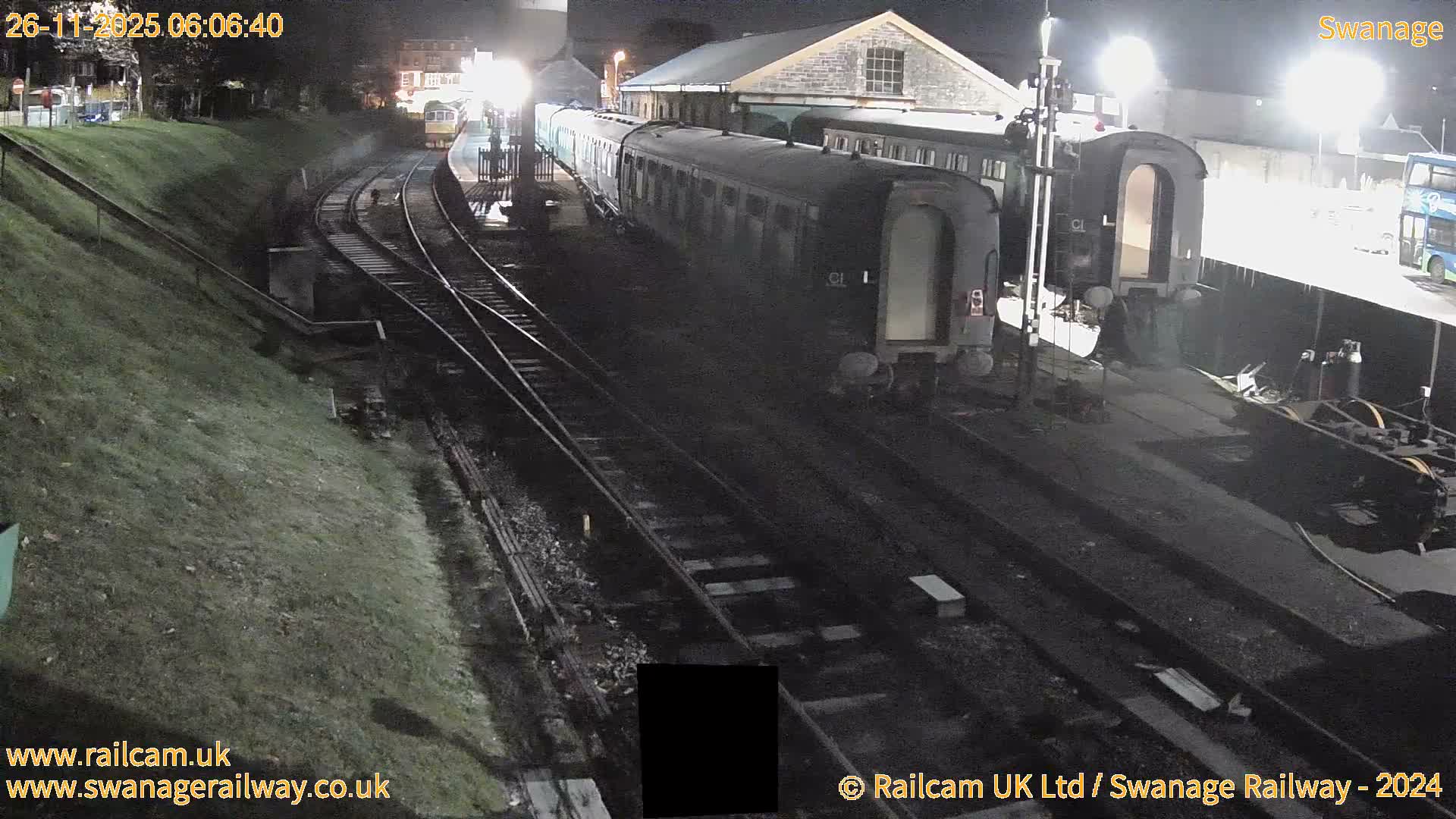 Swanage Town Railway Station Live Cam - Dorset, South West, England, United Kingdom