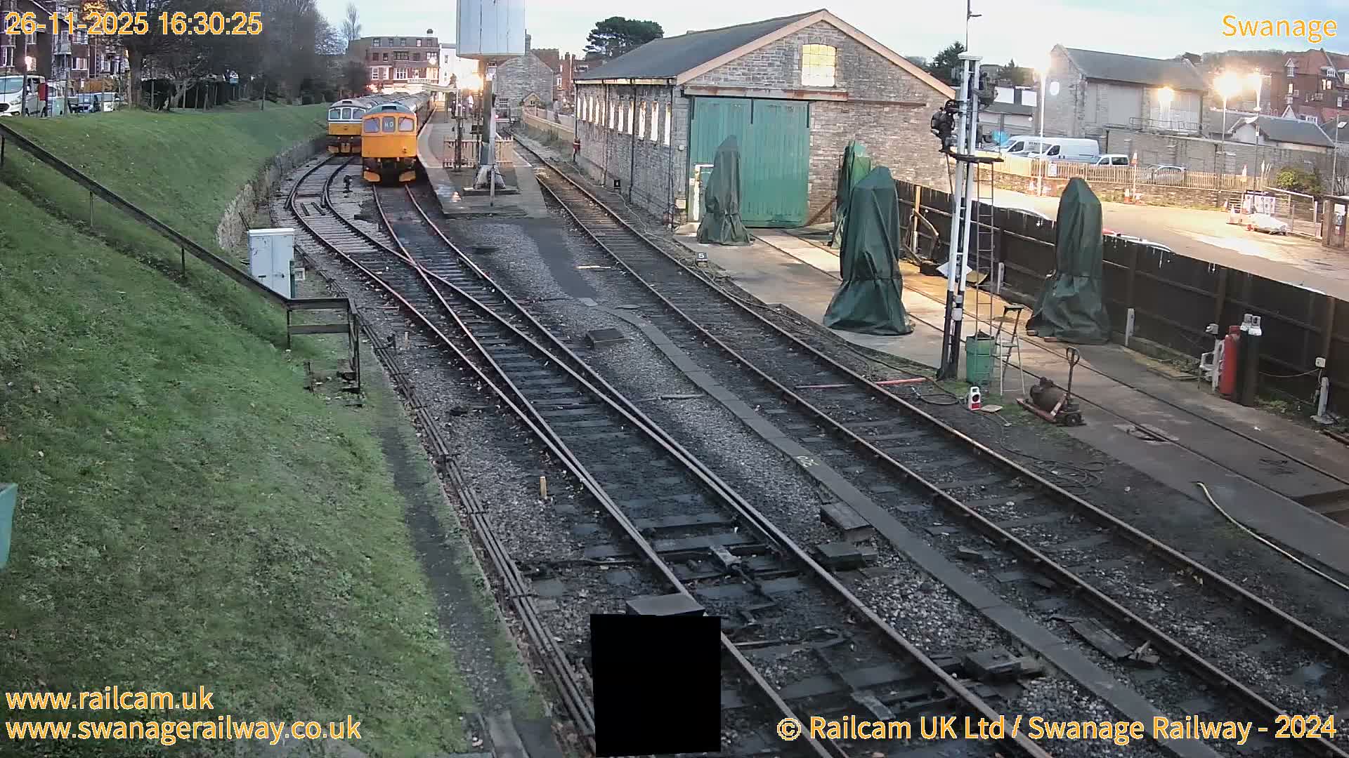 Swanage Town Railway Station Live Cam - Dorset, South West, England, United Kingdom