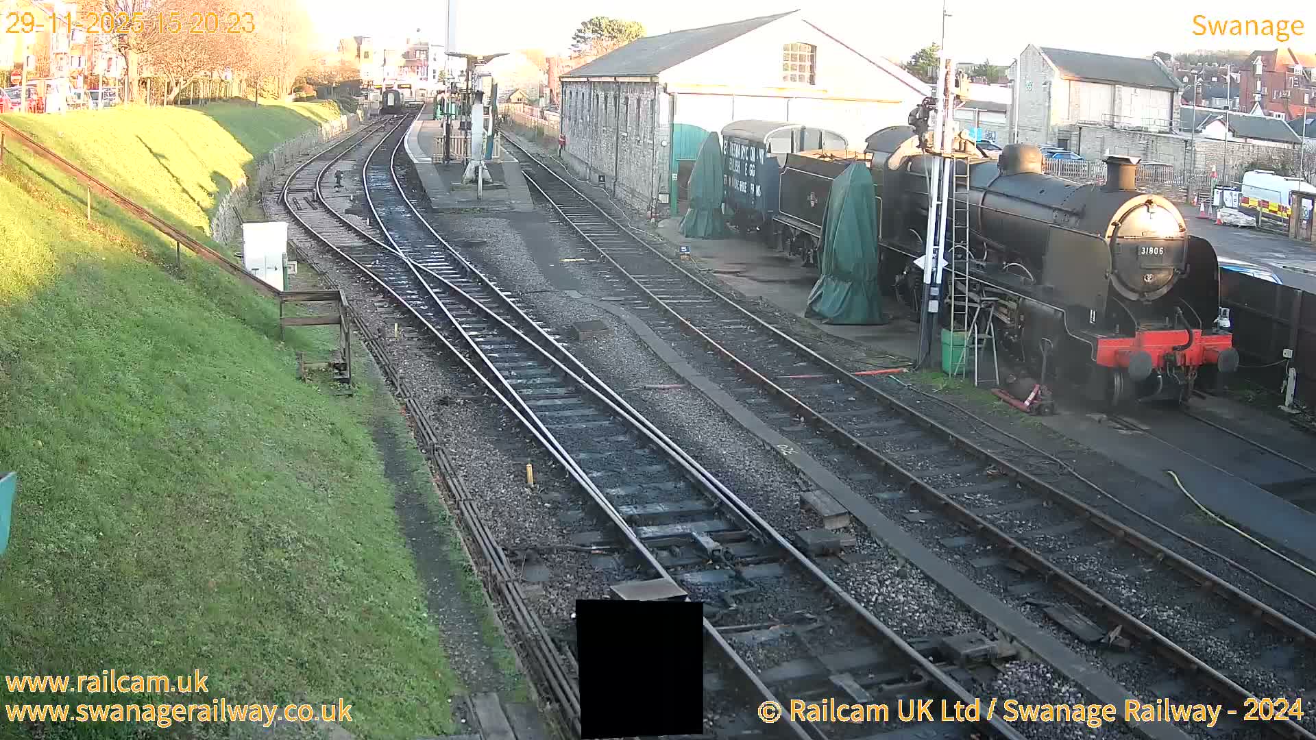 Swanage Town Railway Station Live Cam - Dorset, South West, England, United Kingdom