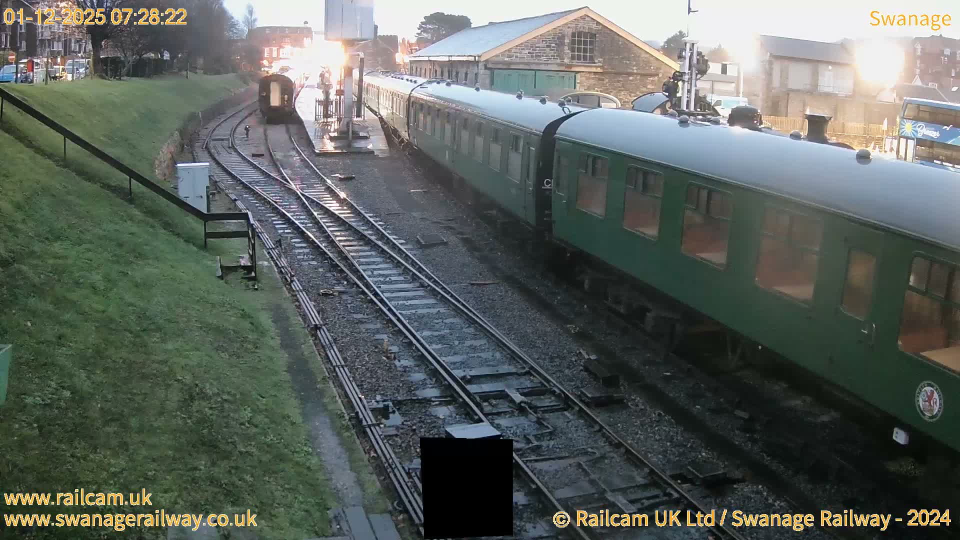 Swanage Town Railway Station Live Cam - Dorset, South West, England, United Kingdom