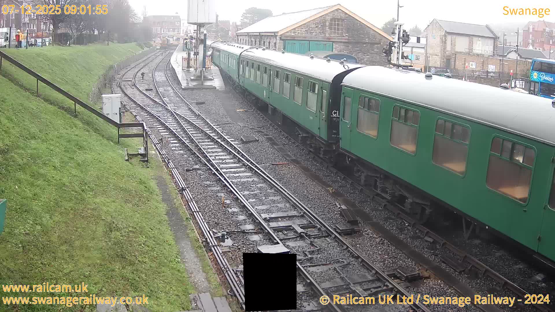 Swanage Town Railway Station Live Cam - Dorset, South West, England, United Kingdom