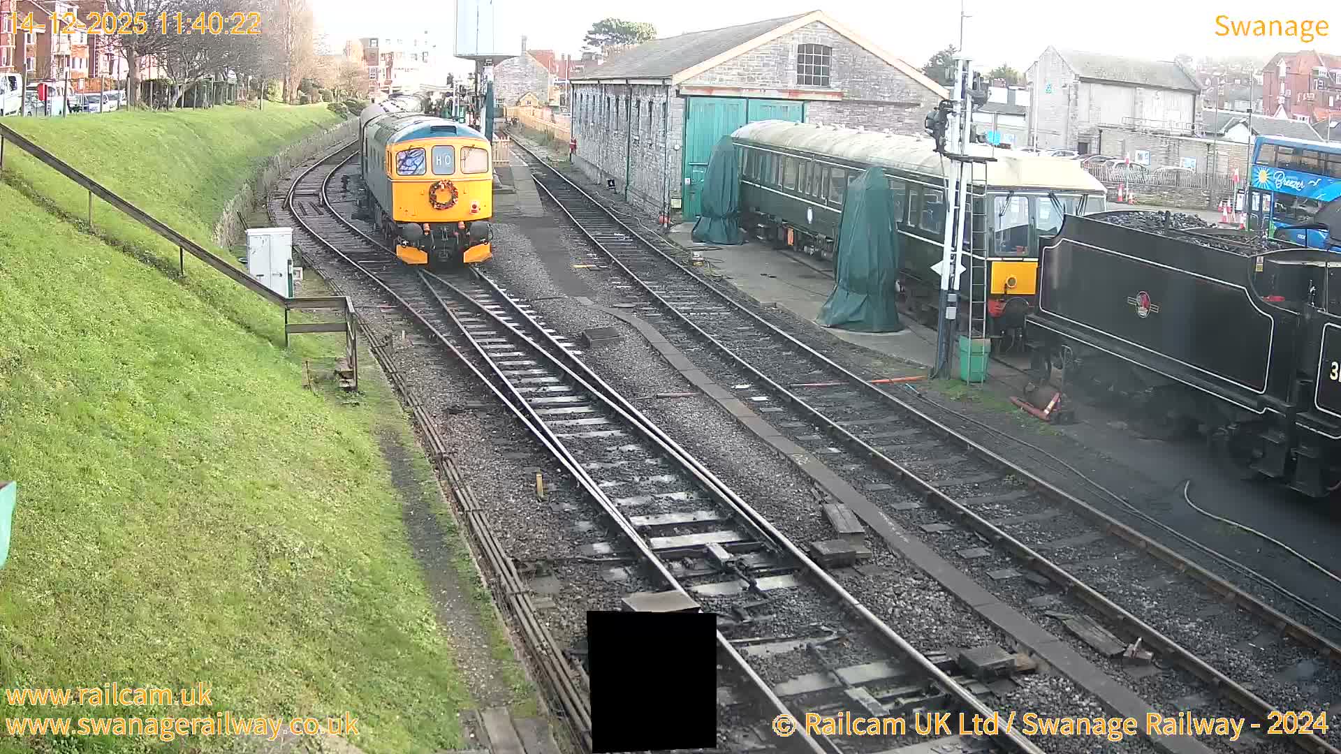 Swanage Town Railway Station Live Cam - Dorset, South West, England, United Kingdom