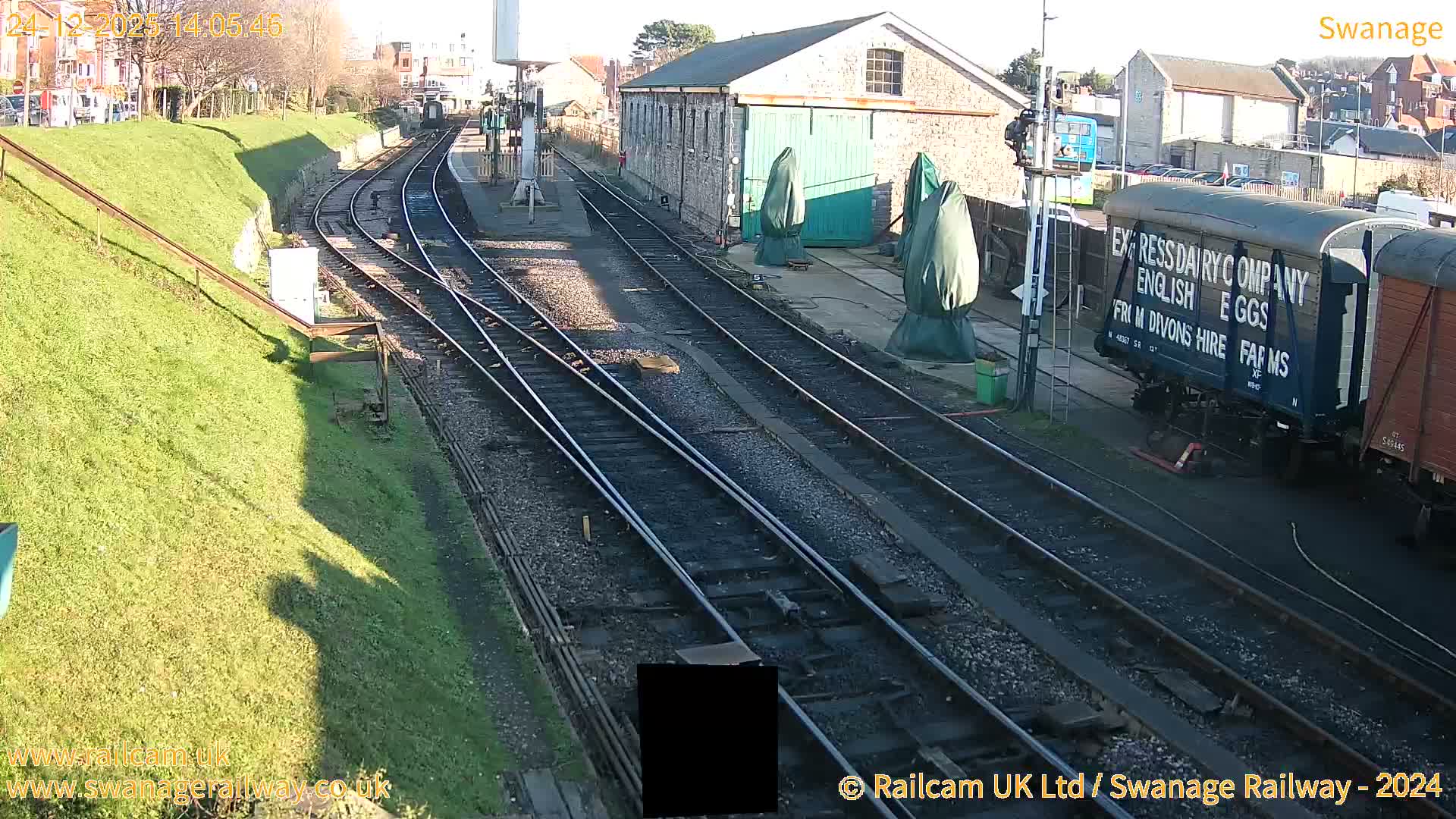 Swanage Town Railway Station Live Cam - Dorset, South West, England, United Kingdom