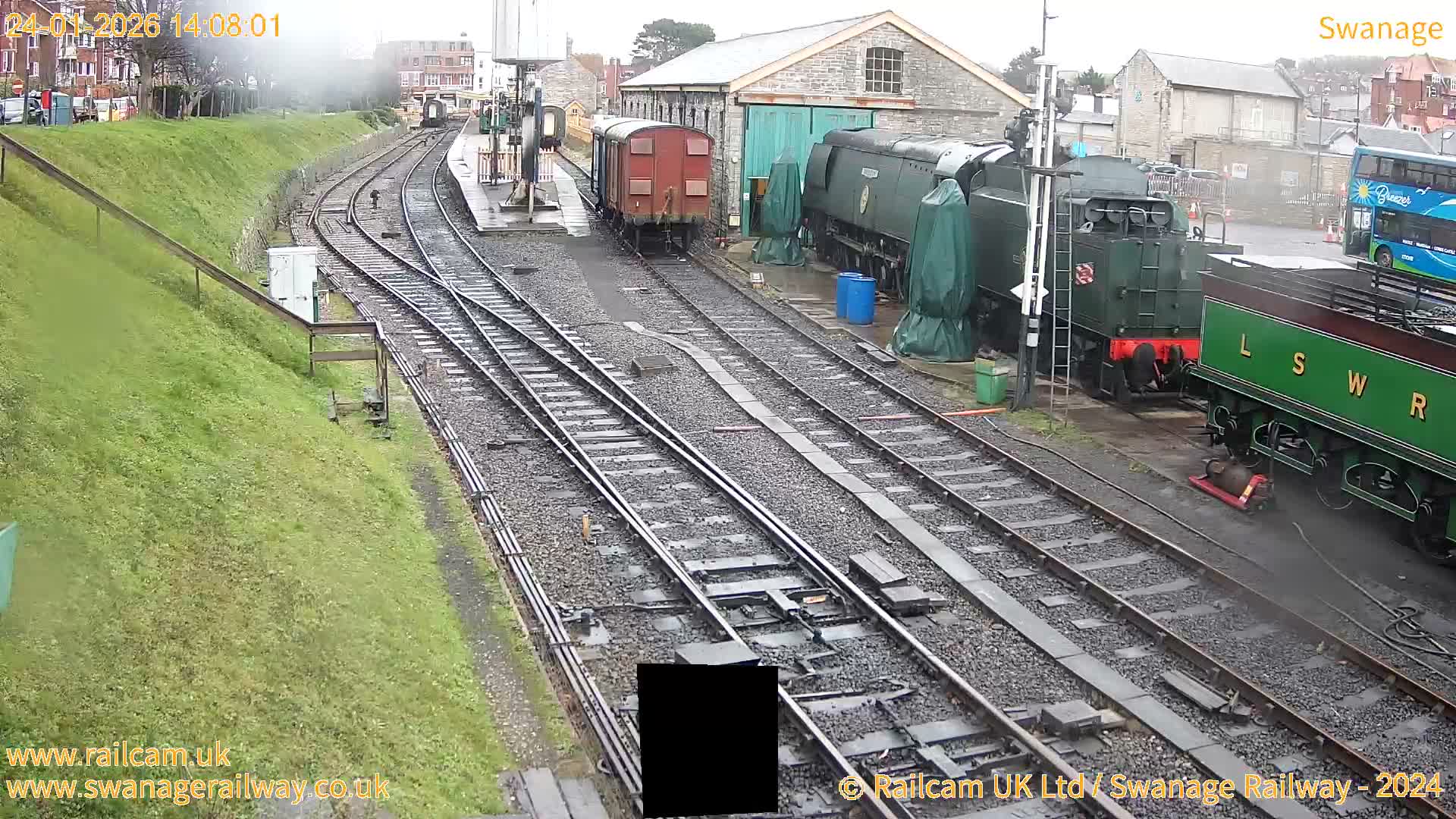 Swanage Town Railway Station Live Cam - Dorset, South West, England, United Kingdom