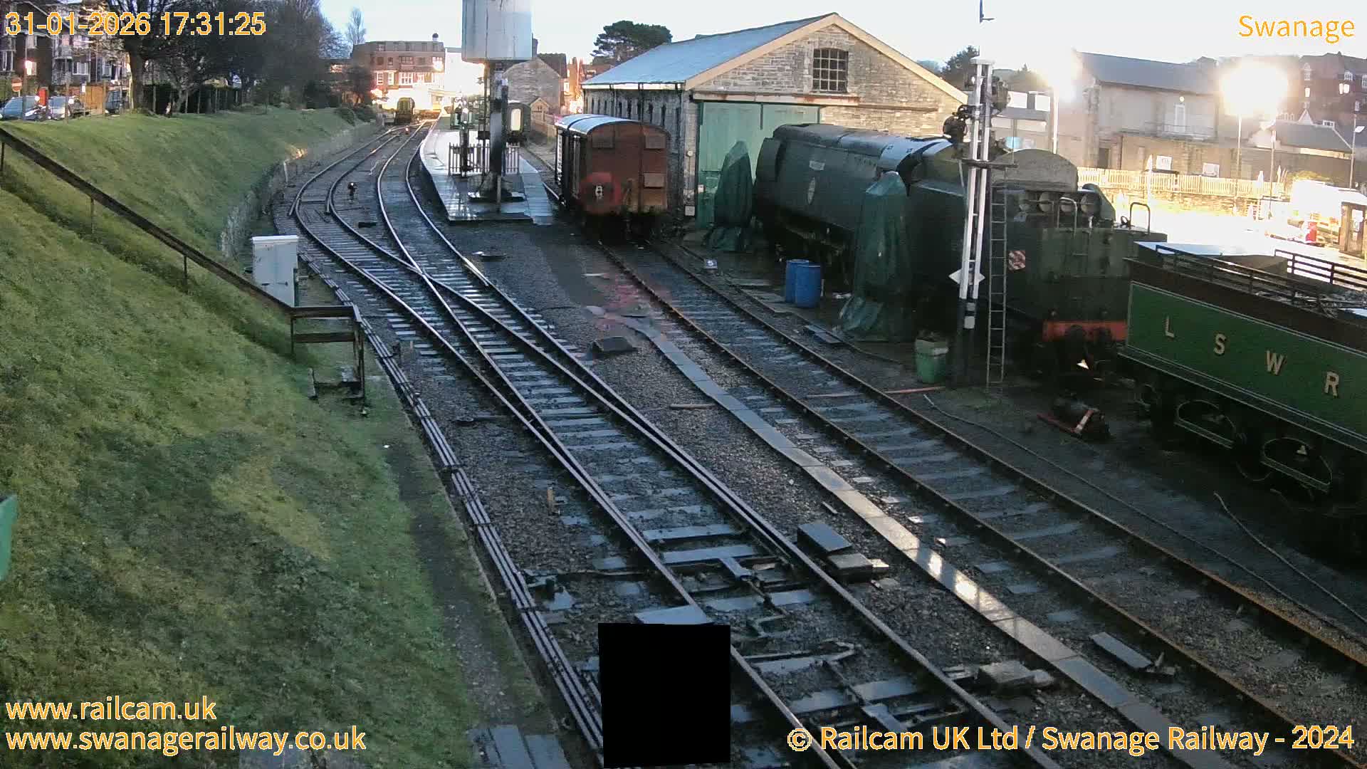 Swanage Town Railway Station Live Cam - Dorset, South West, England, United Kingdom