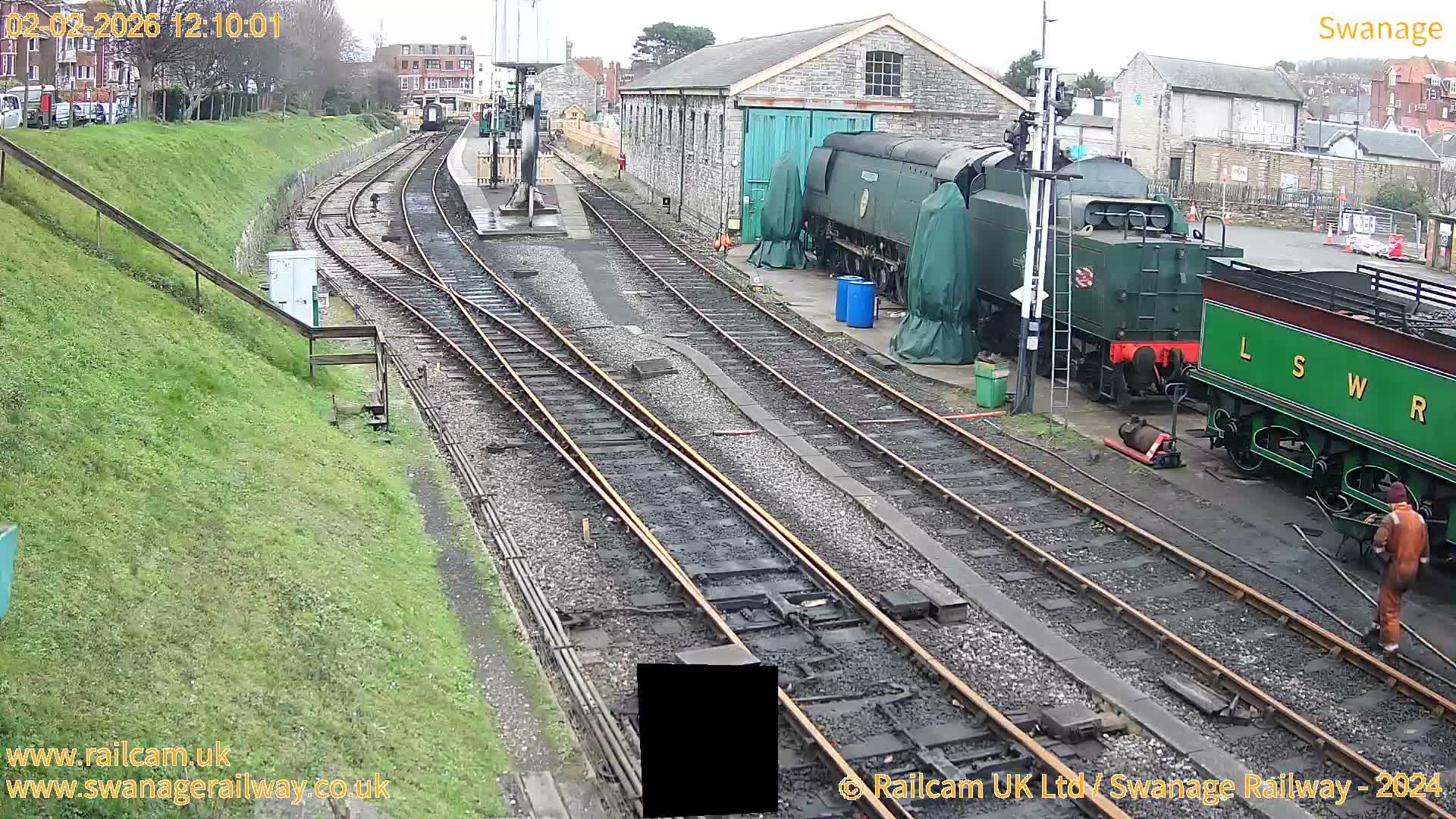 Swanage Town Railway Station Live Cam - Dorset, South West, England, United Kingdom