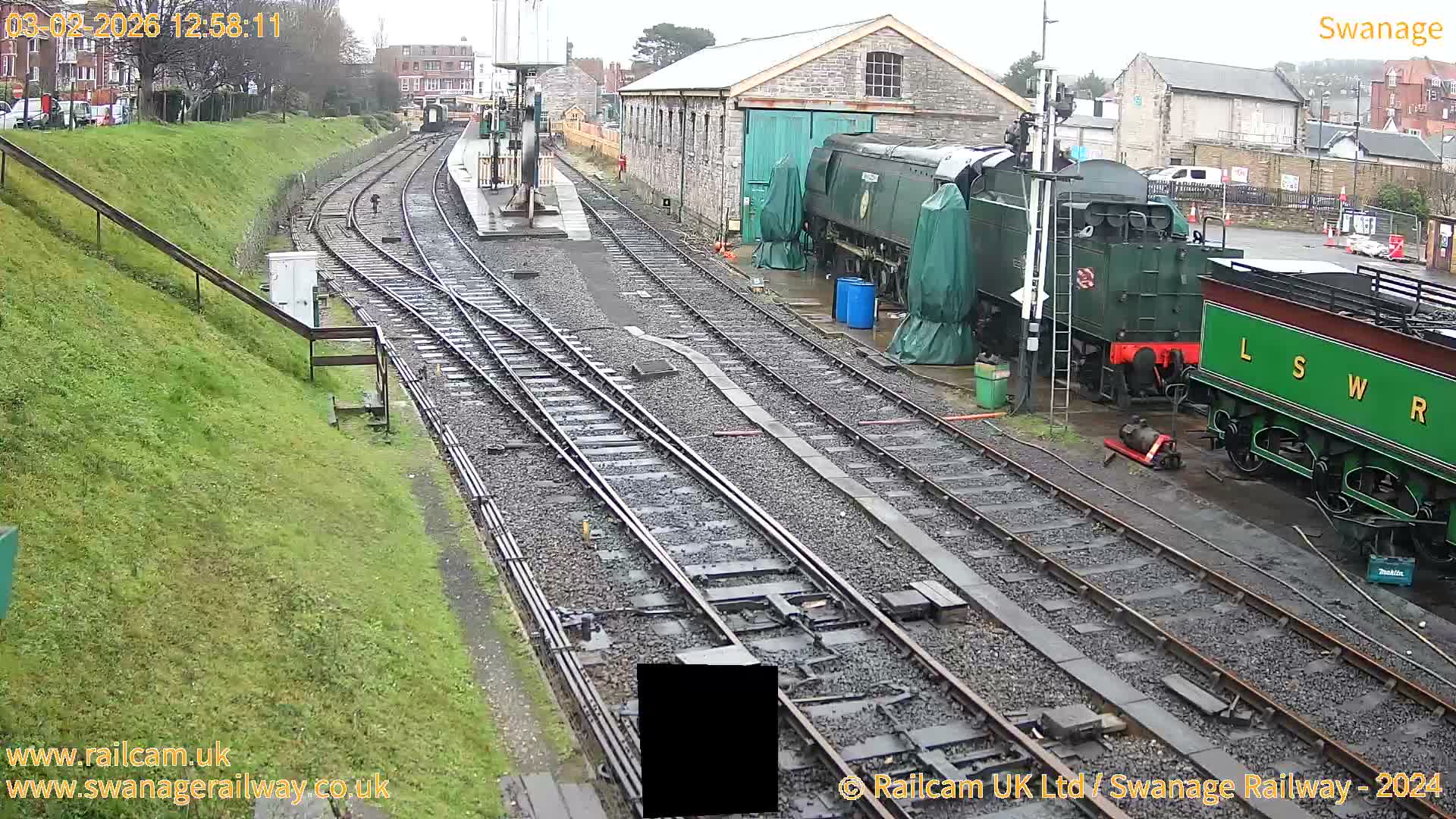 Swanage Town Railway Station Live Cam - Dorset, South West, England, United Kingdom