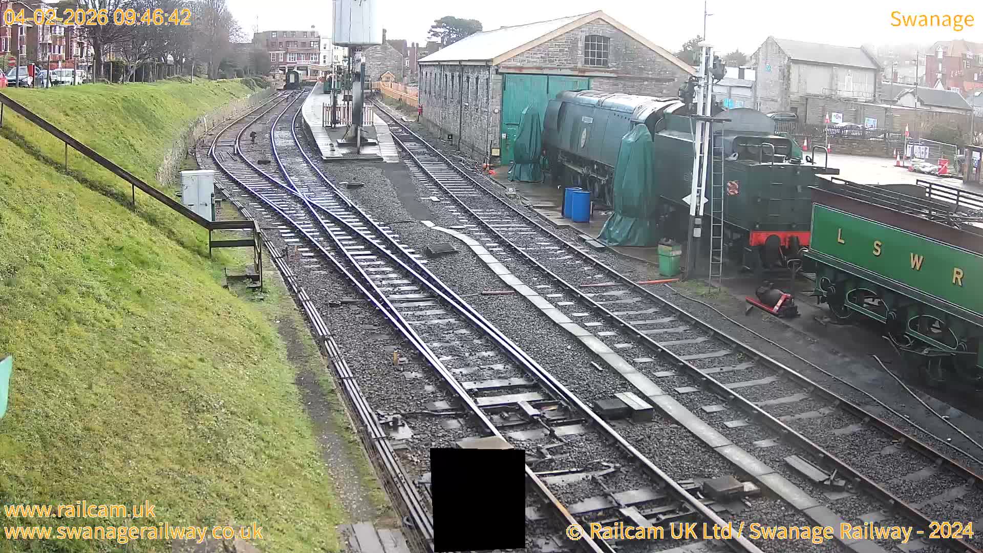 Swanage Town Railway Station Live Cam - Dorset, South West, England, United Kingdom