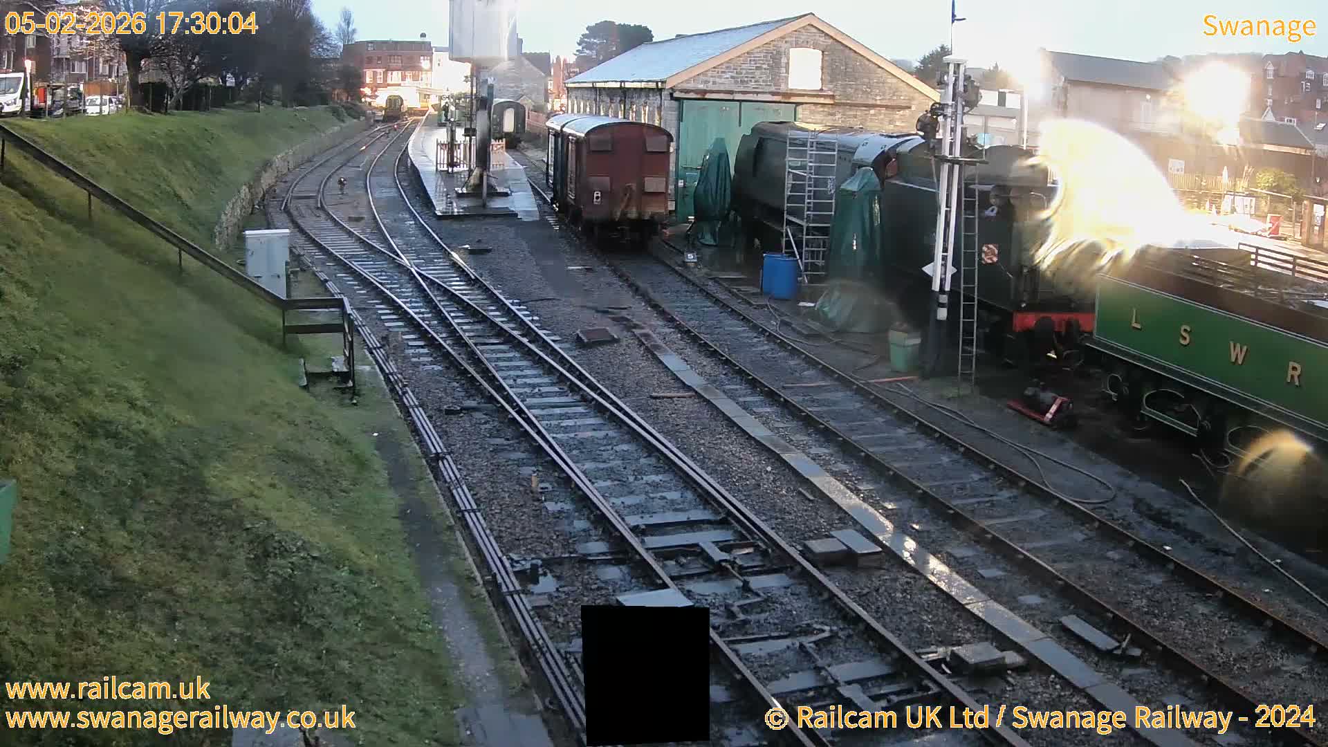 Swanage Town Railway Station Live Cam - Dorset, South West, England, United Kingdom