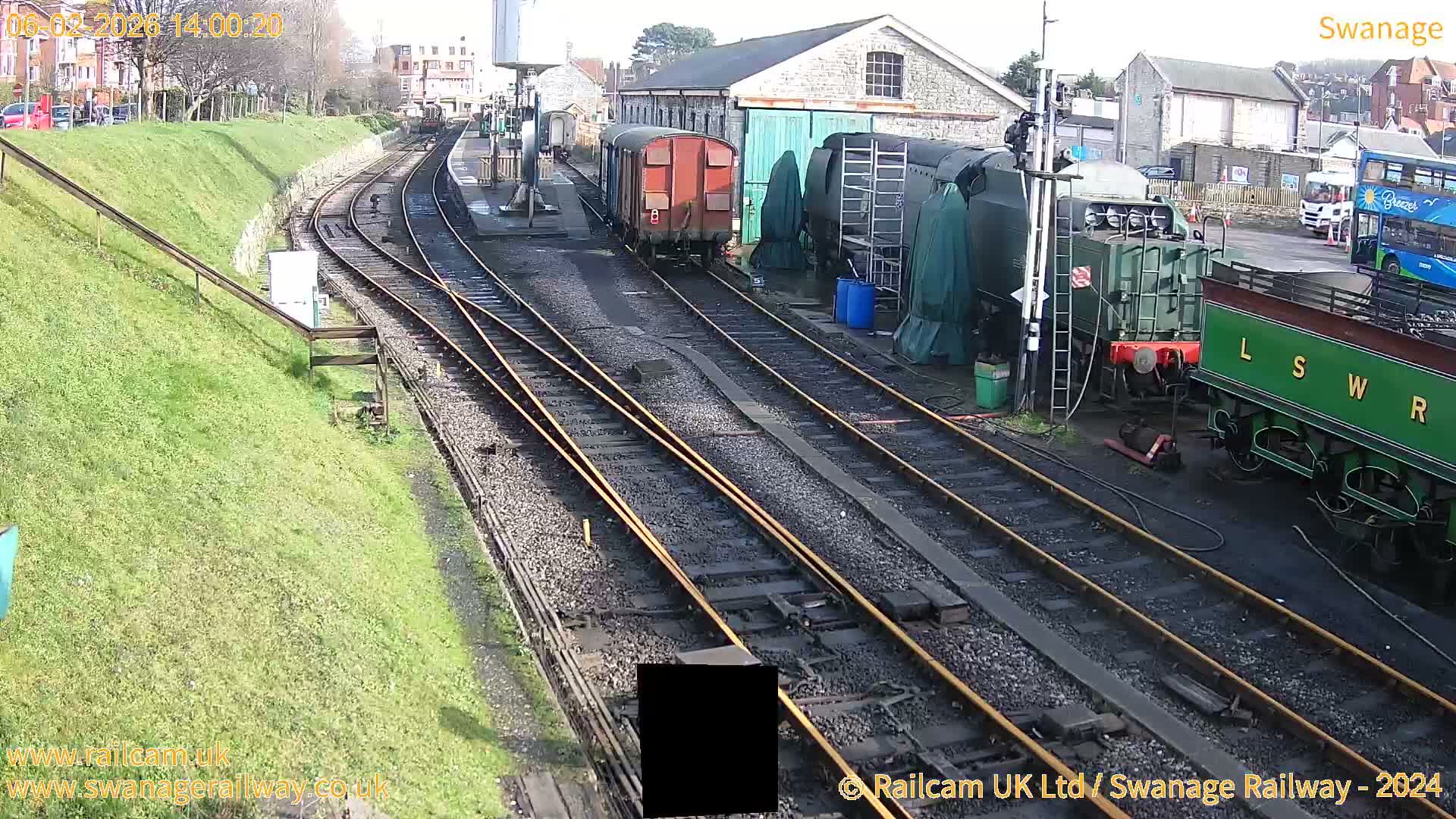 Swanage Town Railway Station Live Cam - Dorset, South West, England, United Kingdom
