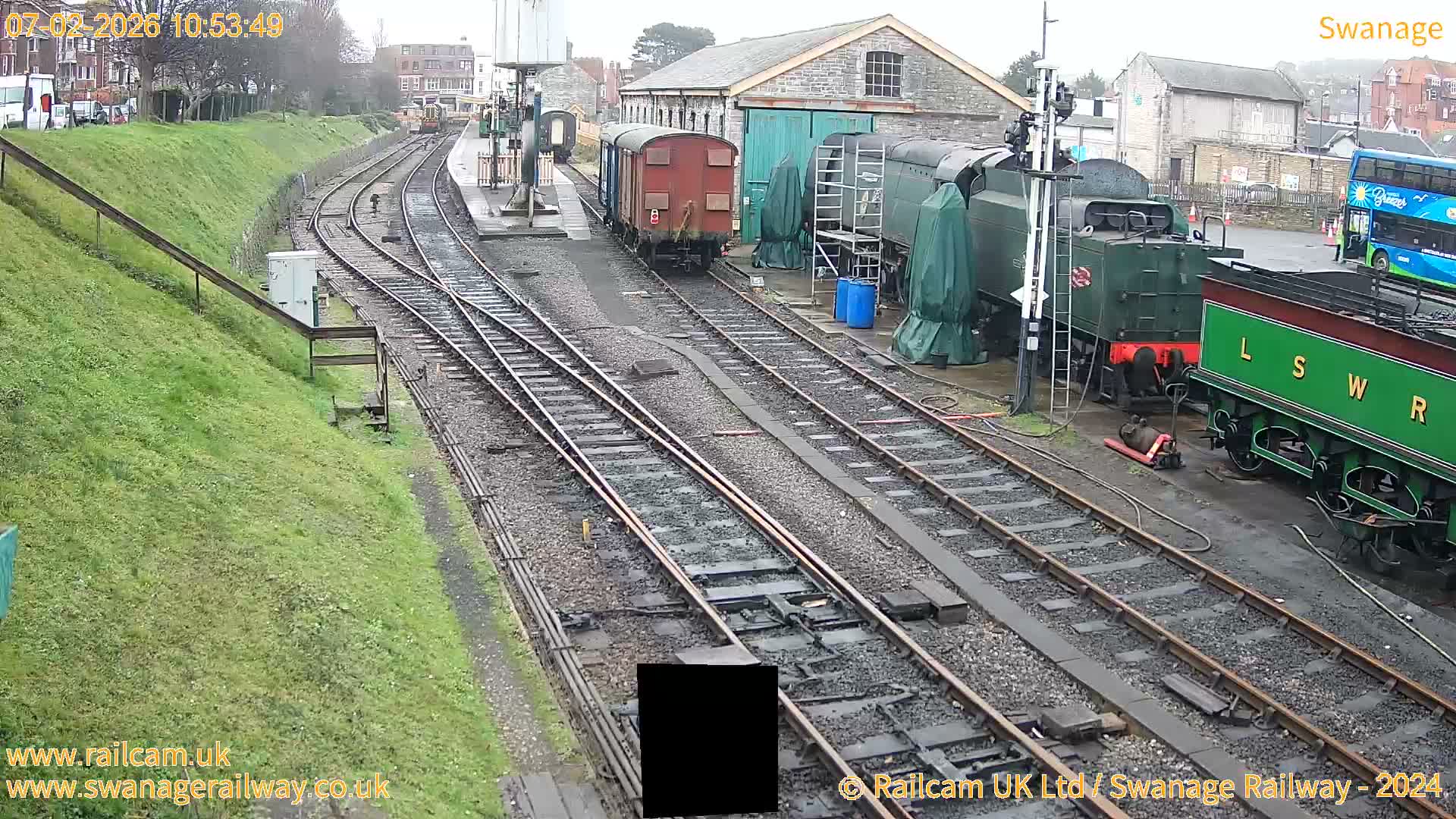 Swanage Town Railway Station Live Cam - Dorset, South West, England, United Kingdom