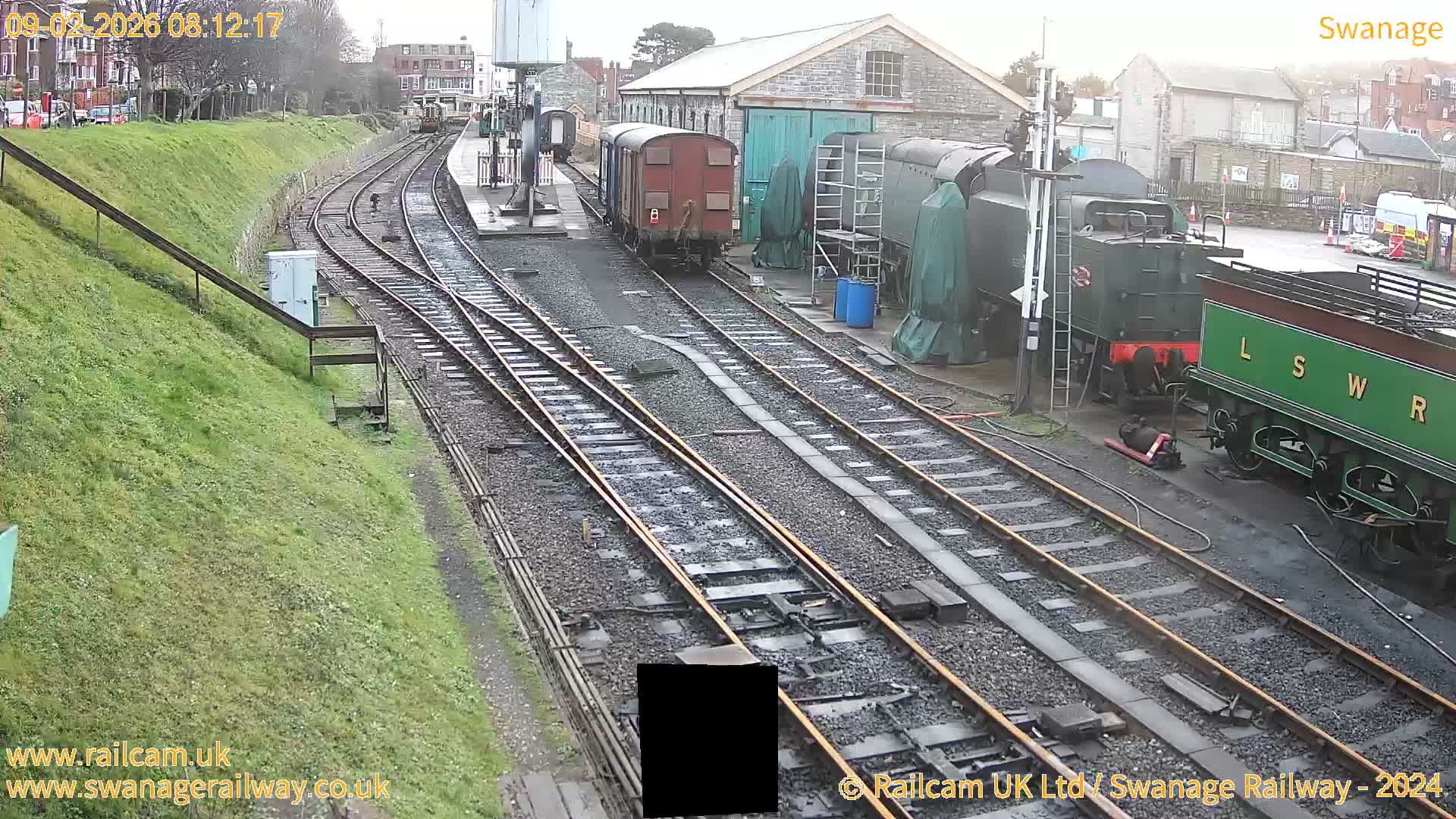 Swanage Town Railway Station Live Cam - Dorset, South West, England, United Kingdom