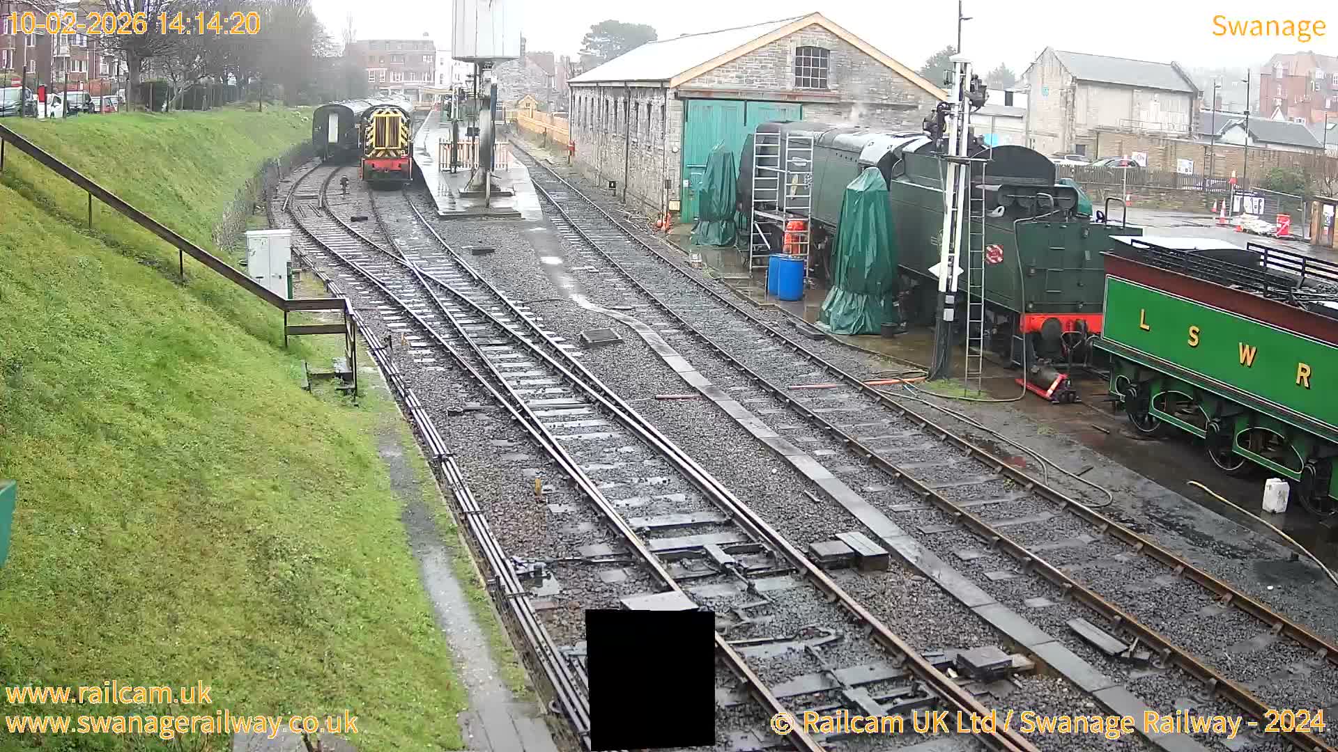 Swanage Town Railway Station Live Cam - Dorset, South West, England, United Kingdom