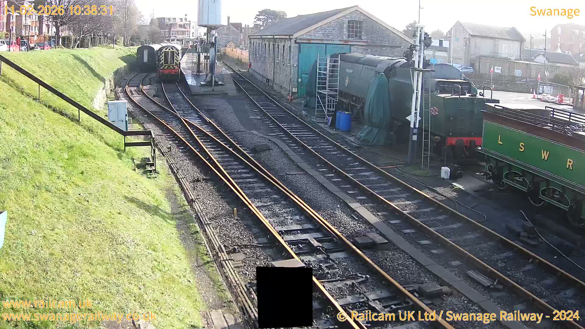 Swanage Town Railway Station Live Cam - Dorset, South West, England, United Kingdom