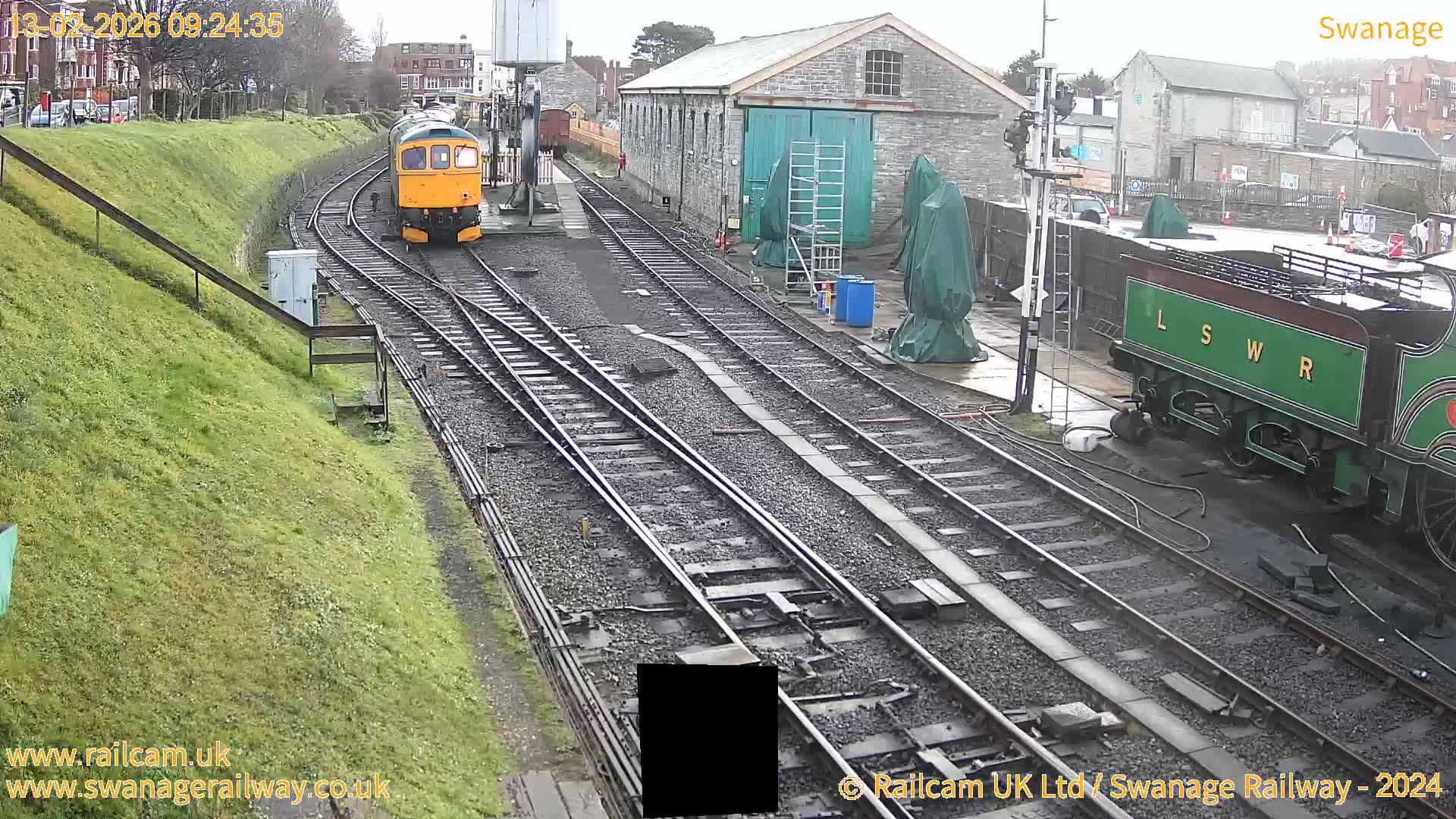 Swanage Town Railway Station Live Cam - Dorset, South West, England, United Kingdom