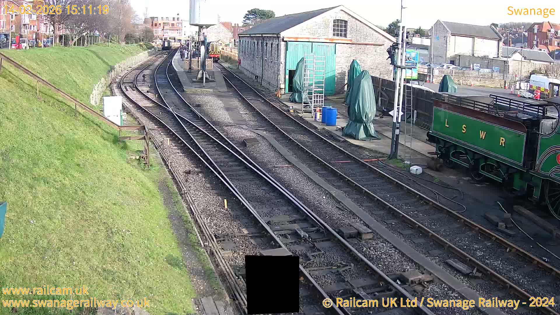 Swanage Town Railway Station Live Cam - Dorset, South West, England, United Kingdom