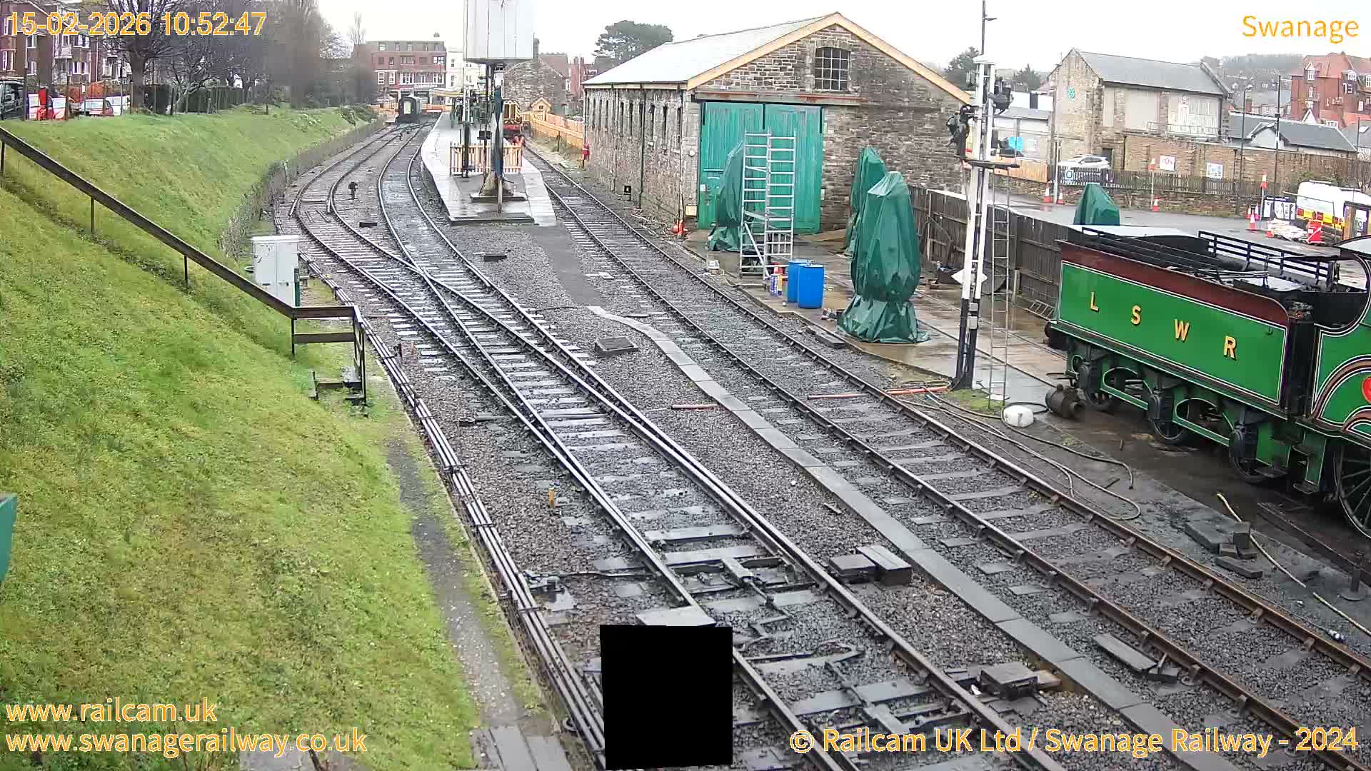 Swanage Town Railway Station Live Cam - Dorset, South West, England, United Kingdom