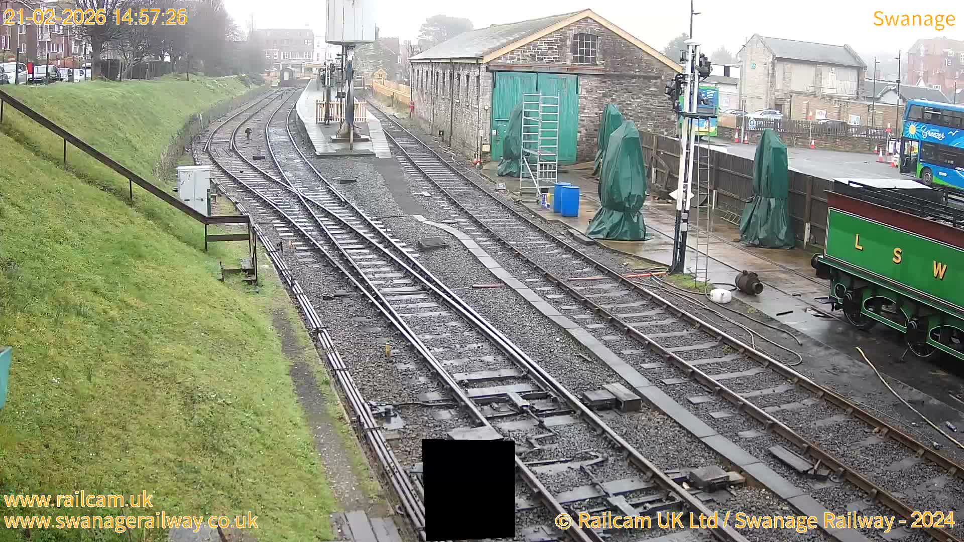Swanage Town Railway Station Live Cam - Dorset, South West, England, United Kingdom