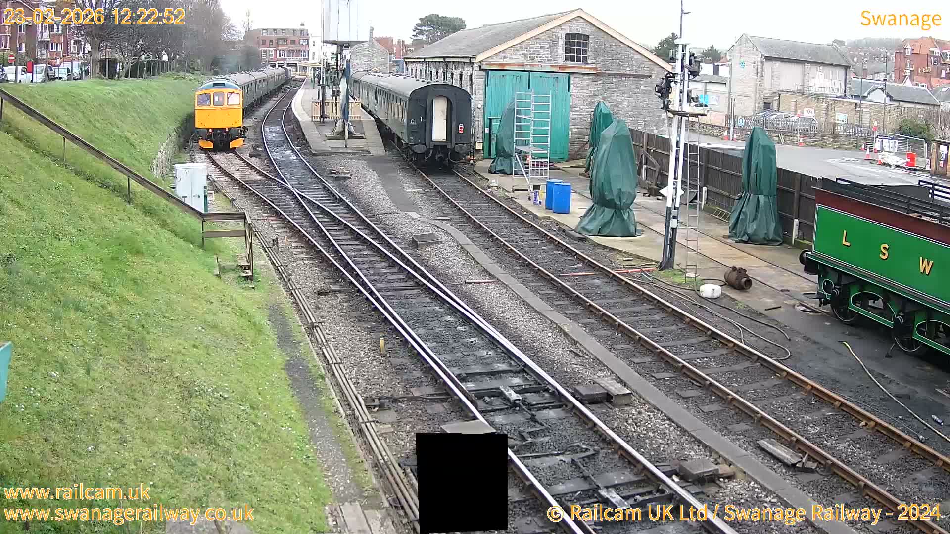 Swanage Town Railway Station Live Cam - Dorset, South West, England, United Kingdom