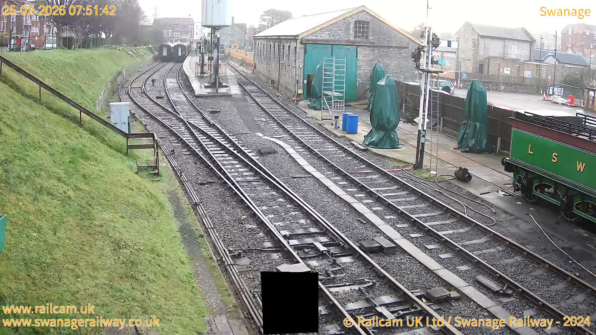 Swanage Town Railway Station Live Cam - Dorset, South West, England, United Kingdom