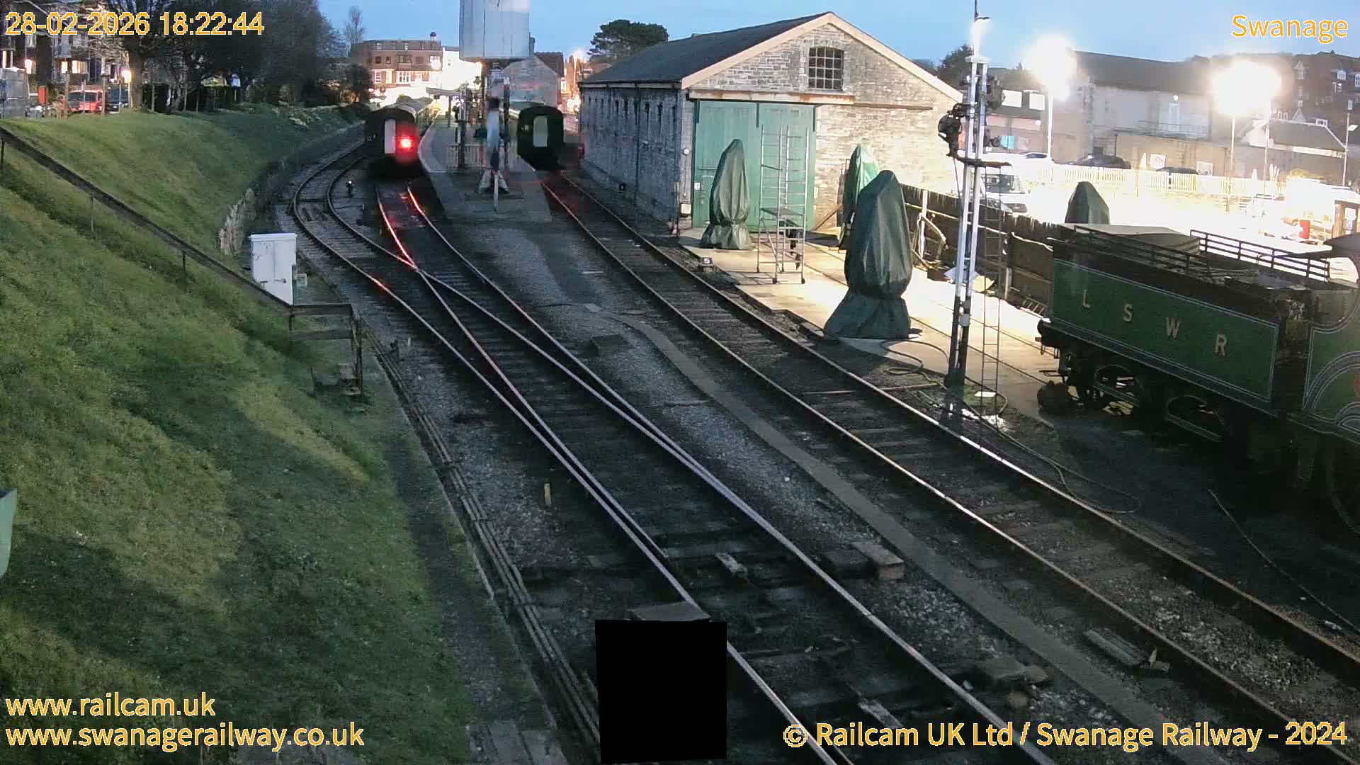 Swanage Town Railway Station Live Cam - Dorset, South West, England, United Kingdom