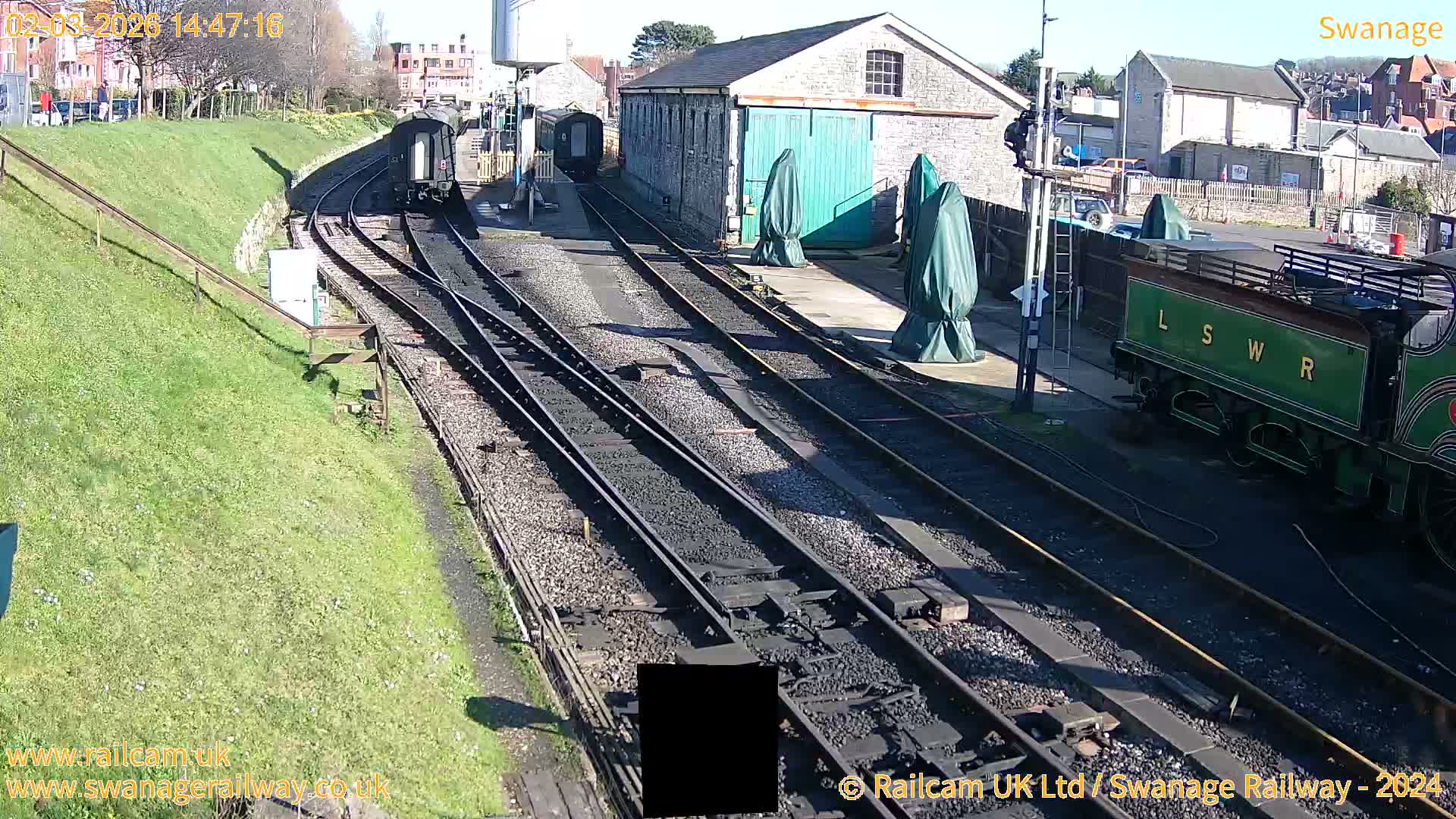 Swanage Town Railway Station Live Cam - Dorset, South West, England, United Kingdom
