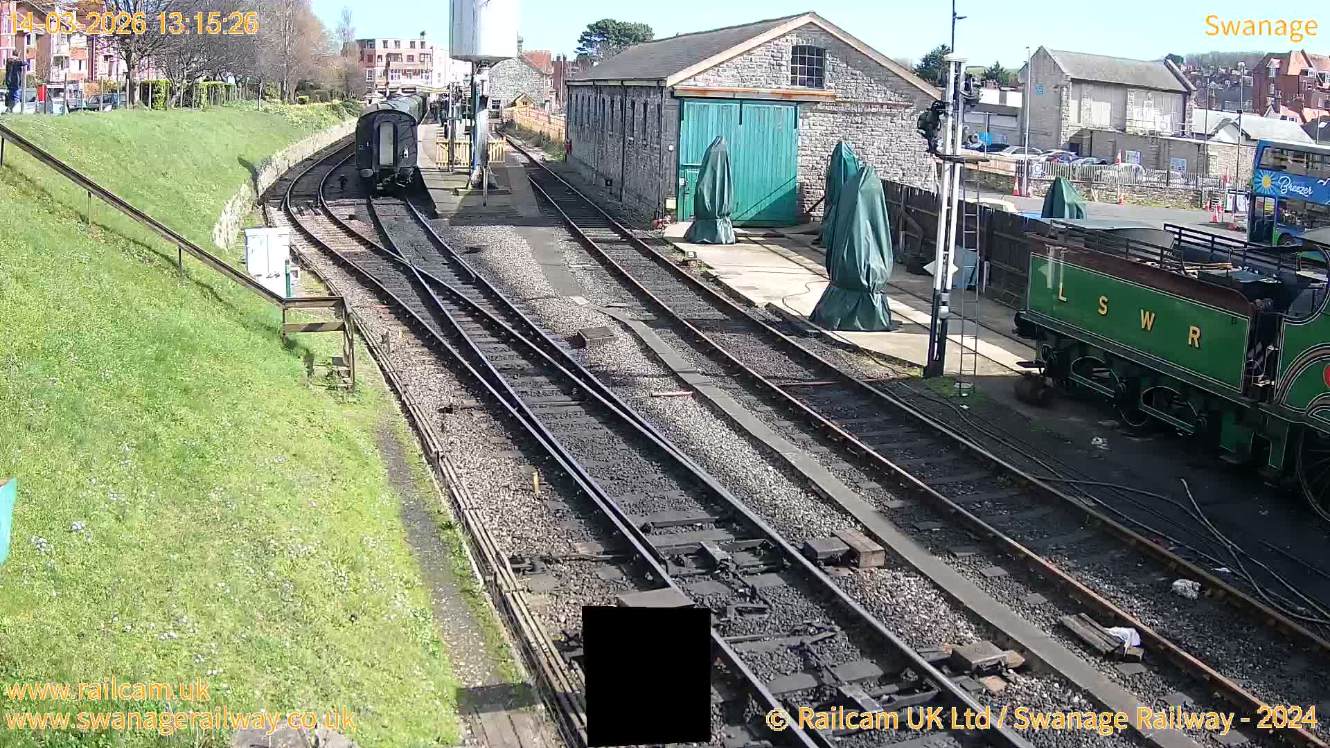 Swanage Town Railway Station Live Cam - Dorset, South West, England, United Kingdom