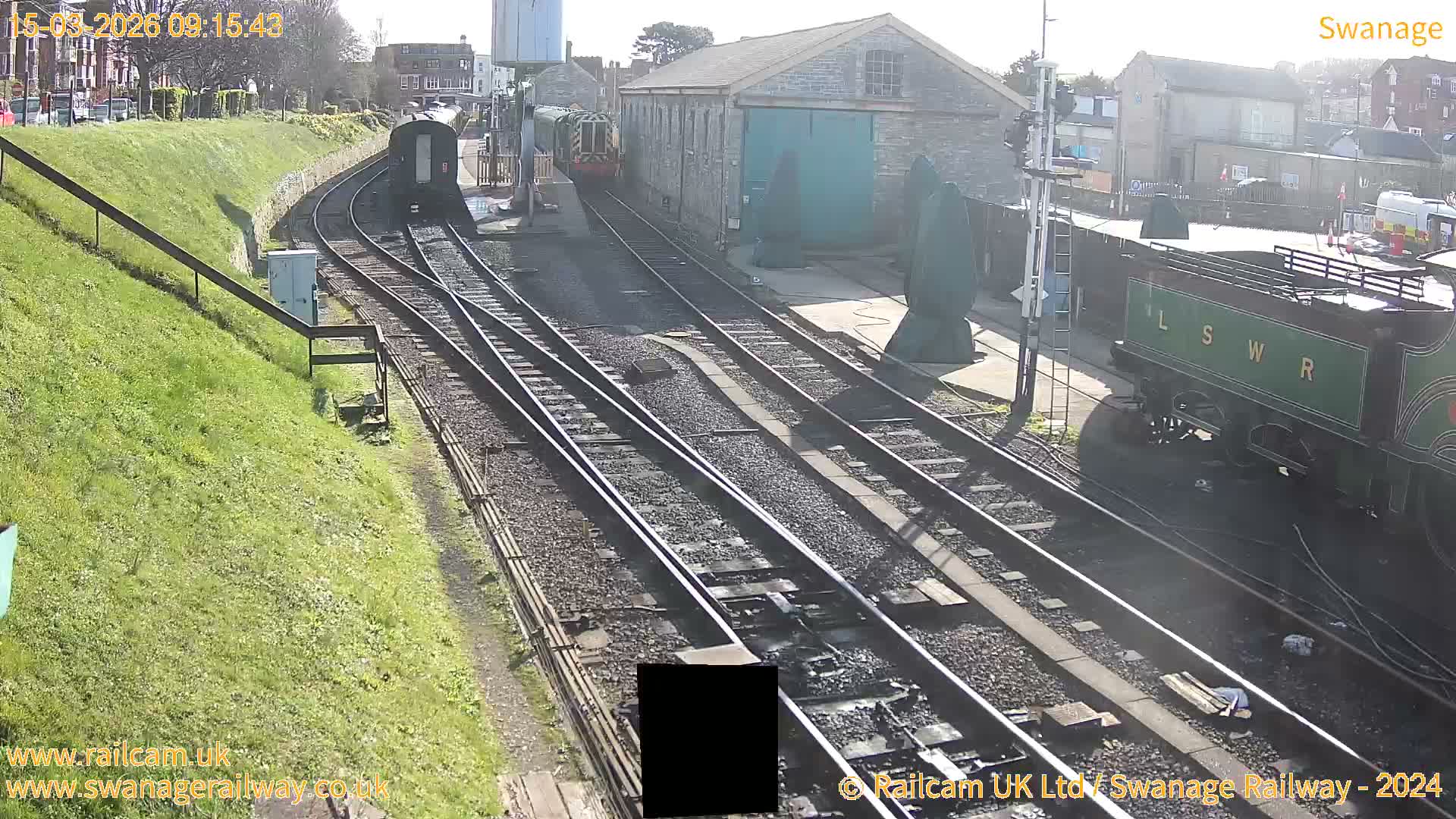 Swanage Town Railway Station Live Cam - Dorset, South West, England, United Kingdom