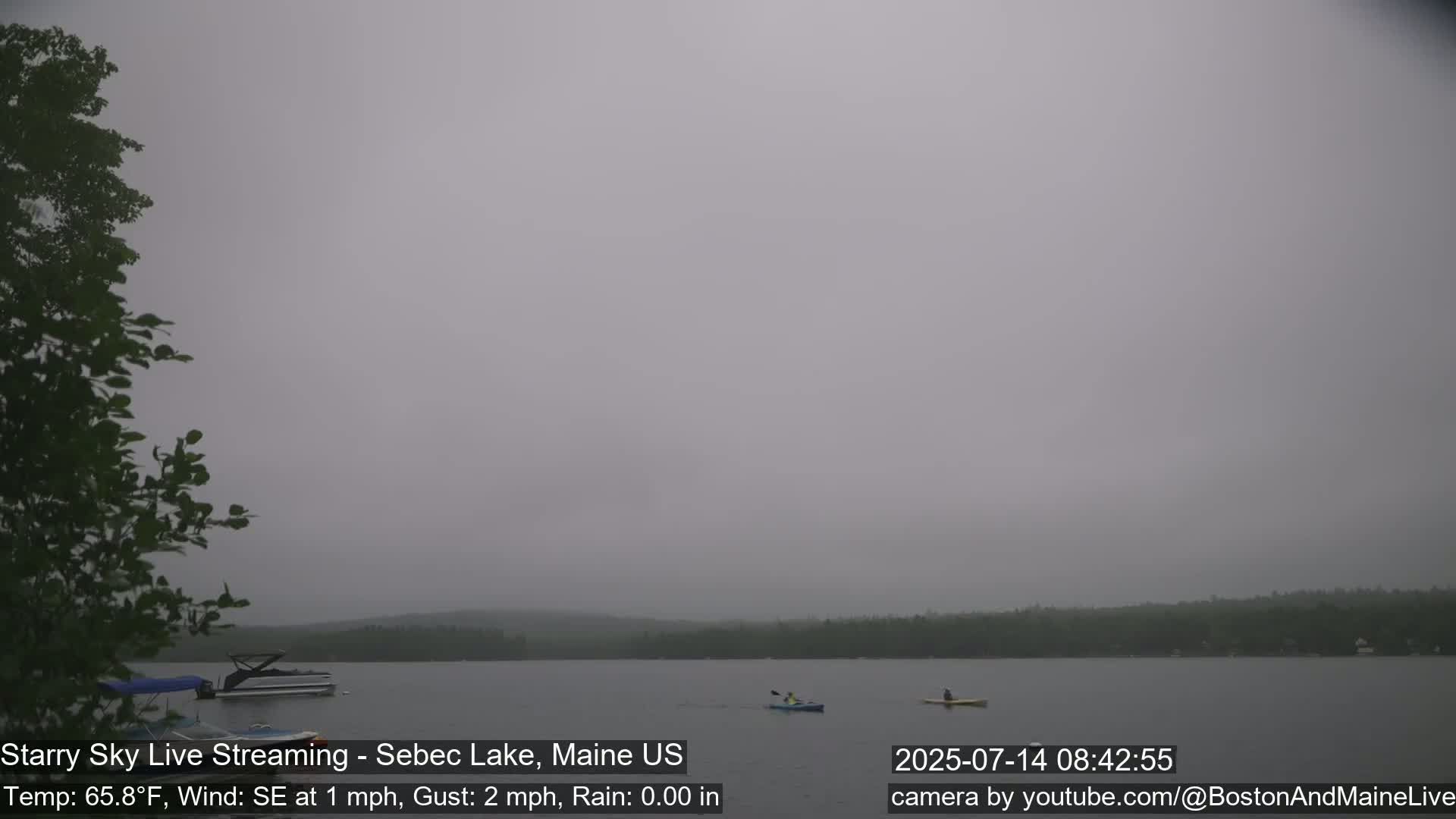 Aurora, Stars, Meteors, Chill Relax Star Live Cam - East  Millinocket, Maine , USA