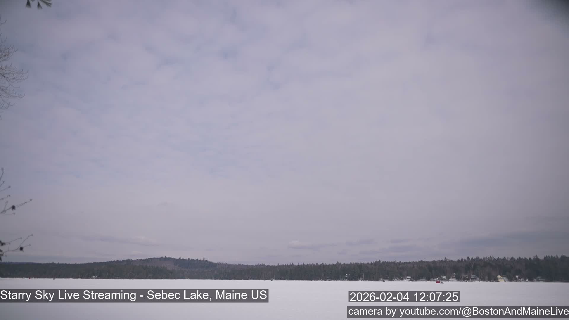 Sebec Lake, Aurora, Stars, Meteors, Chill Relax Star Live Cam - East  Millinocket, Maine , USA