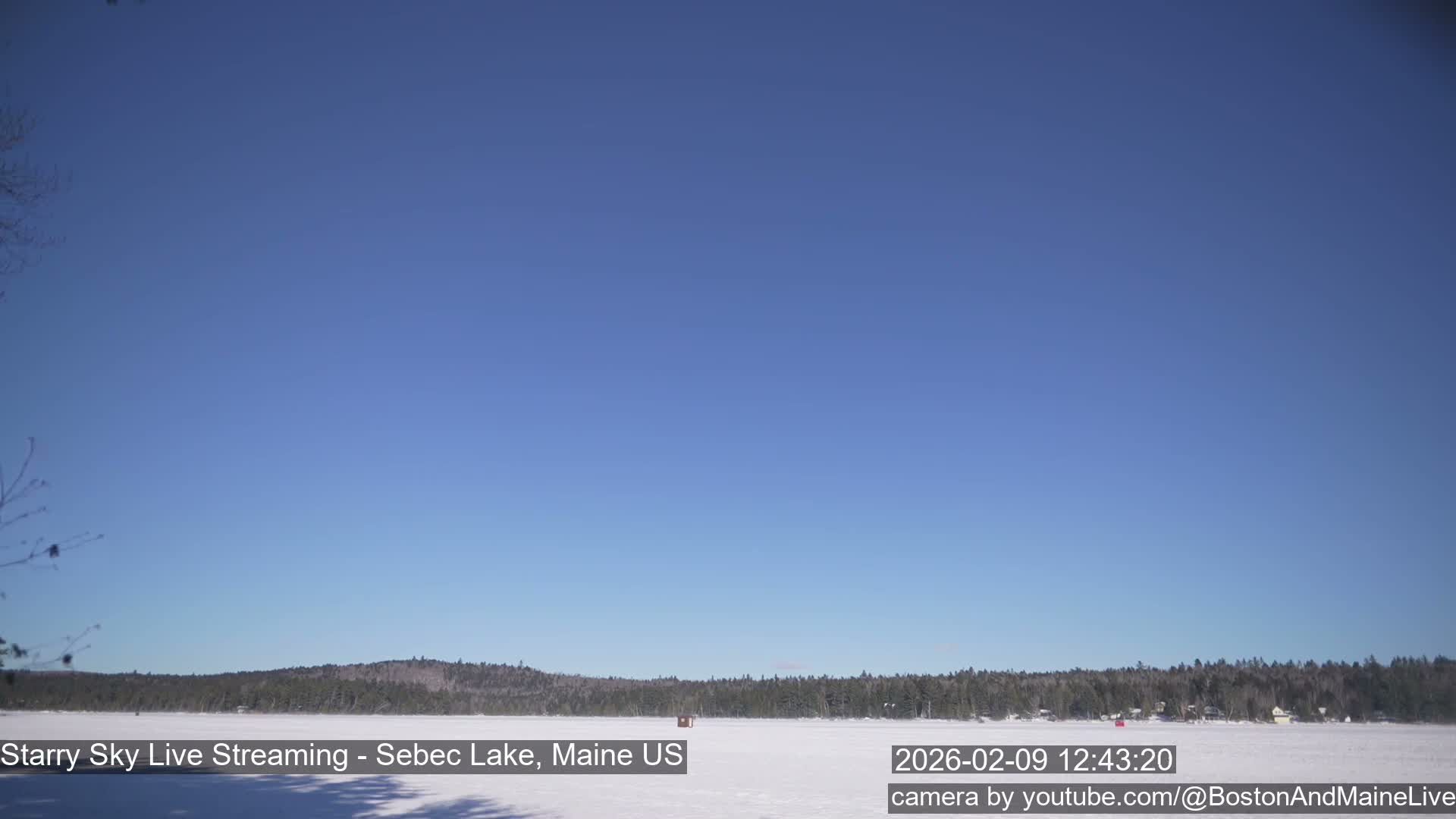 Sebec Lake, Aurora, Stars, Meteors, Chill Relax Star Live Cam - East  Millinocket, Maine , USA