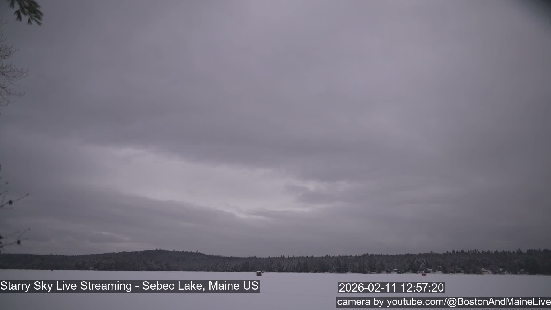 Sebec Lake, Aurora, Stars, Meteors, Chill Relax Star Live Cam - East  Millinocket, Maine , USA