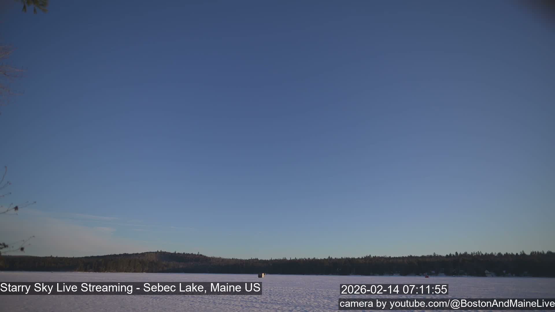 Sebec Lake, Aurora, Stars, Meteors, Chill Relax Star Live Cam - East  Millinocket, Maine , USA