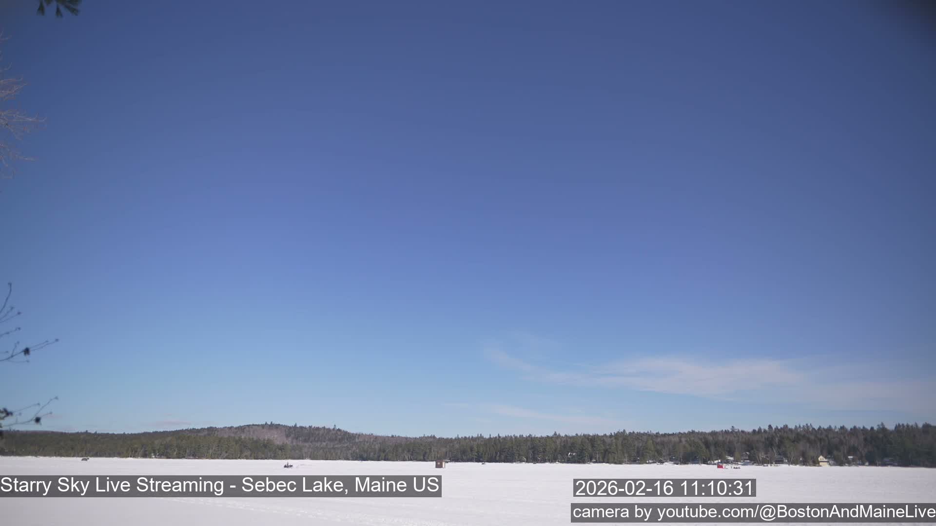 Sebec Lake, Aurora, Stars, Meteors, Chill Relax Star Live Cam - East  Millinocket, Maine , USA