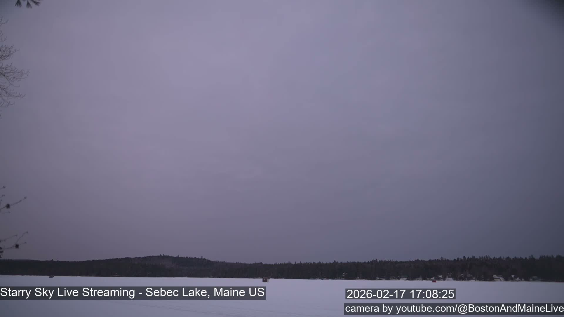 Sebec Lake, Aurora, Stars, Meteors, Chill Relax Star Live Cam - East  Millinocket, Maine , USA