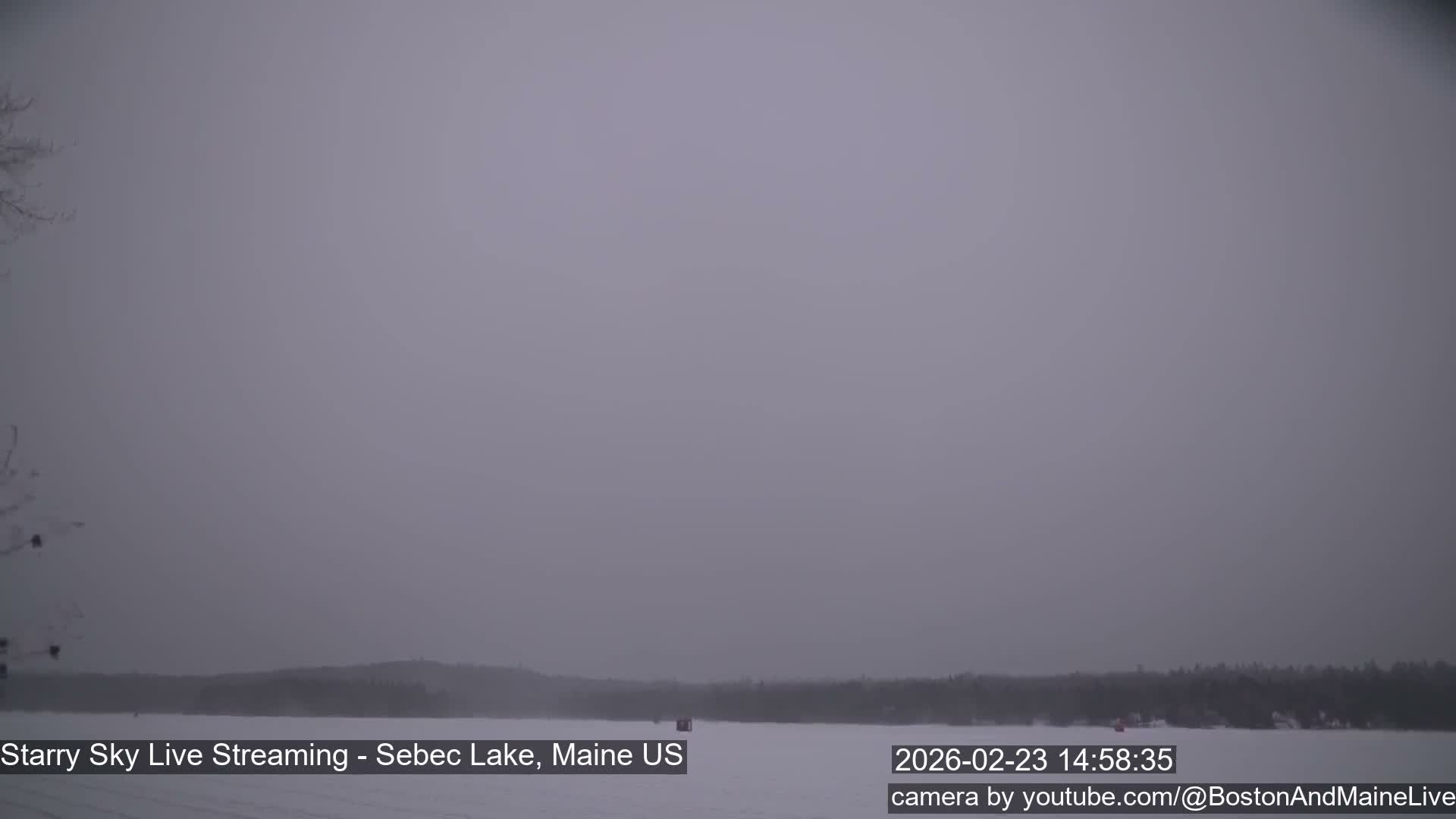 Sebec Lake, Aurora, Stars, Meteors, Chill Relax Star Live Cam - East  Millinocket, Maine , USA