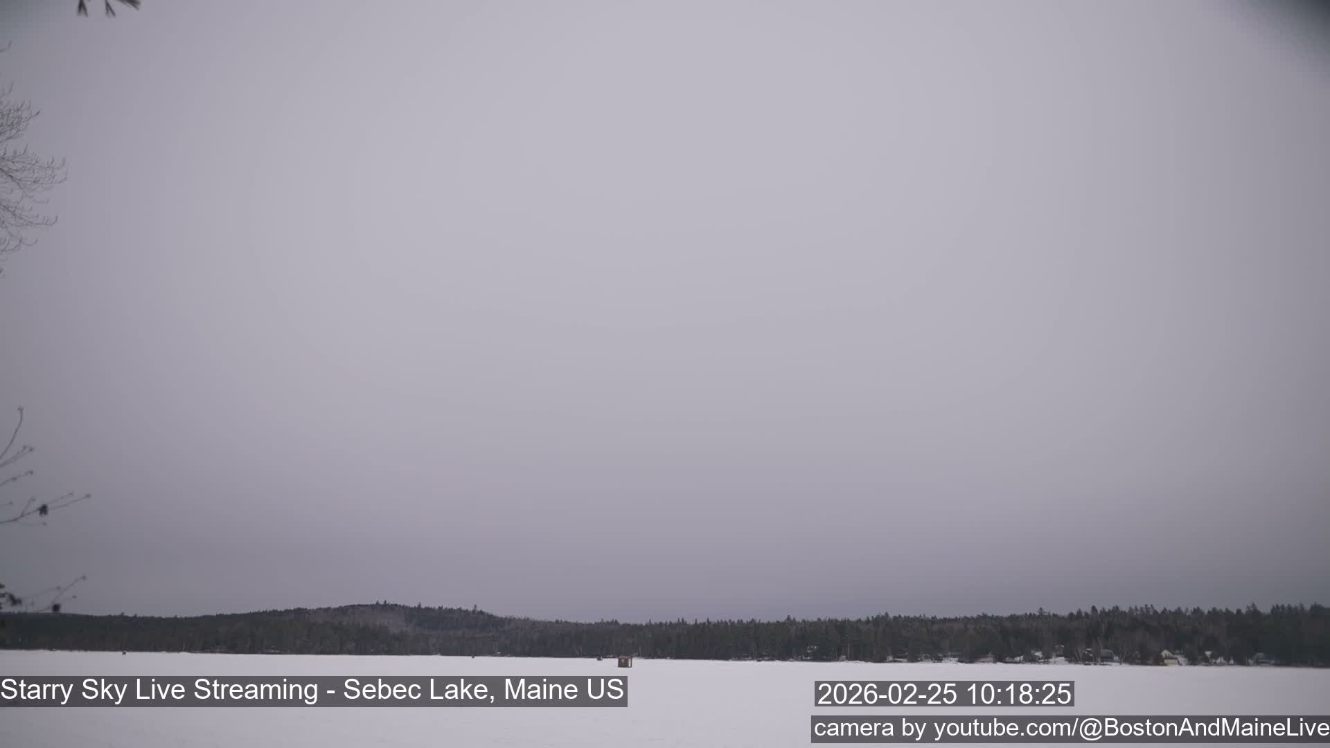 Sebec Lake, Aurora, Stars, Meteors, Chill Relax Star Live Cam - East  Millinocket, Maine , USA