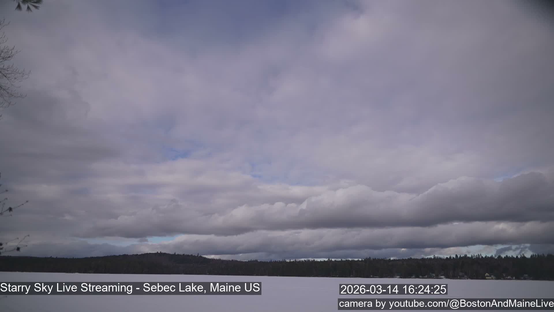 Sebec Lake, Aurora, Stars, Meteors, Chill Relax Star Live Cam - East  Millinocket, Maine , USA