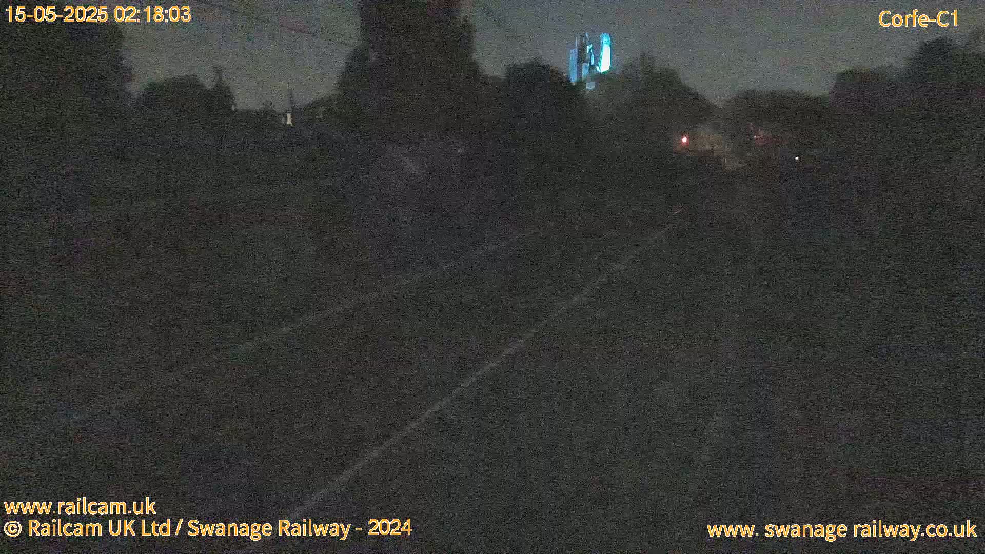 Corfe Castle View & Corfe Railway Station Live Cam - Purbeck, Dorset, South West, England, United Kingdom