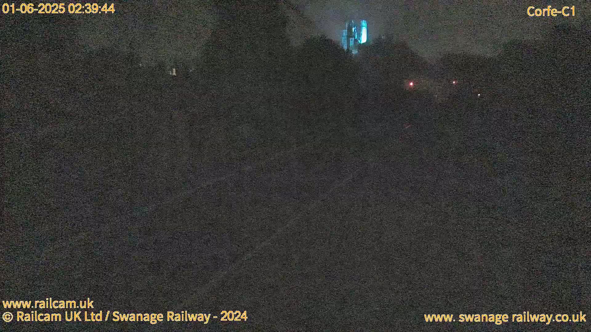 Corfe Castle View & Corfe Railway Station Live Cam - Purbeck, Dorset, South West, England, United Kingdom