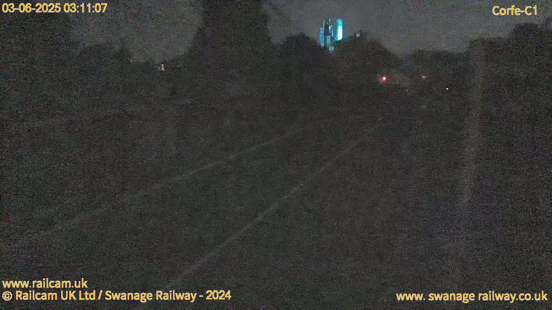 Corfe Castle View & Corfe Railway Station Live Cam - Purbeck, Dorset, South West, England, United Kingdom