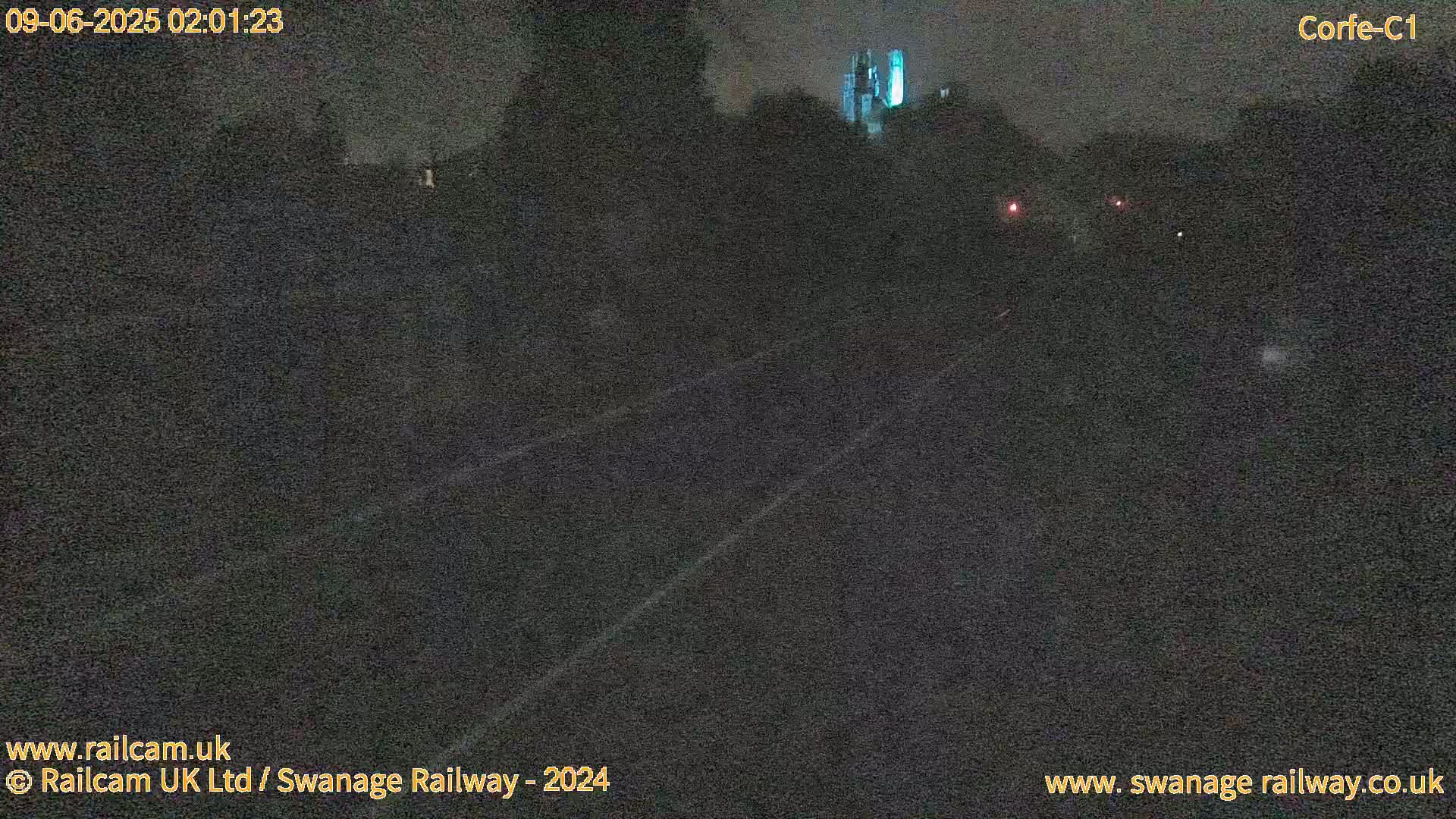 Corfe Castle View & Corfe Railway Station Live Cam - Purbeck, Dorset, South West, England, United Kingdom
