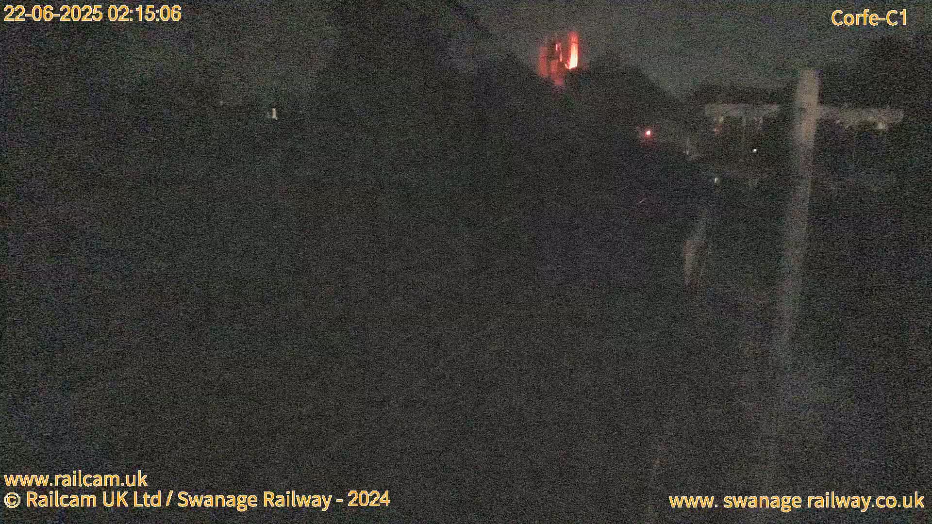 Corfe Castle View & Corfe Railway Station Live Cam - Purbeck, Dorset, South West, England, United Kingdom