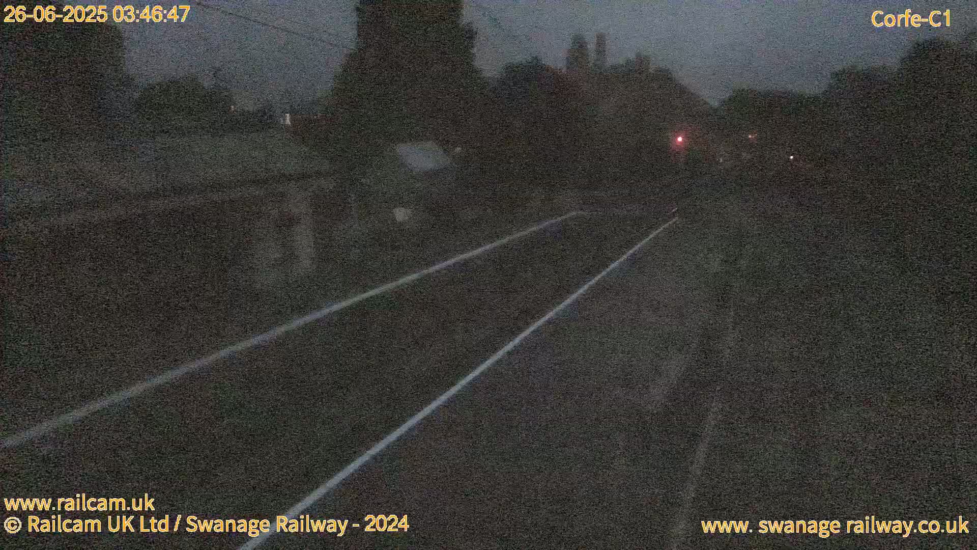 Corfe Castle View & Corfe Railway Station Live Cam - Purbeck, Dorset, South West, England, United Kingdom