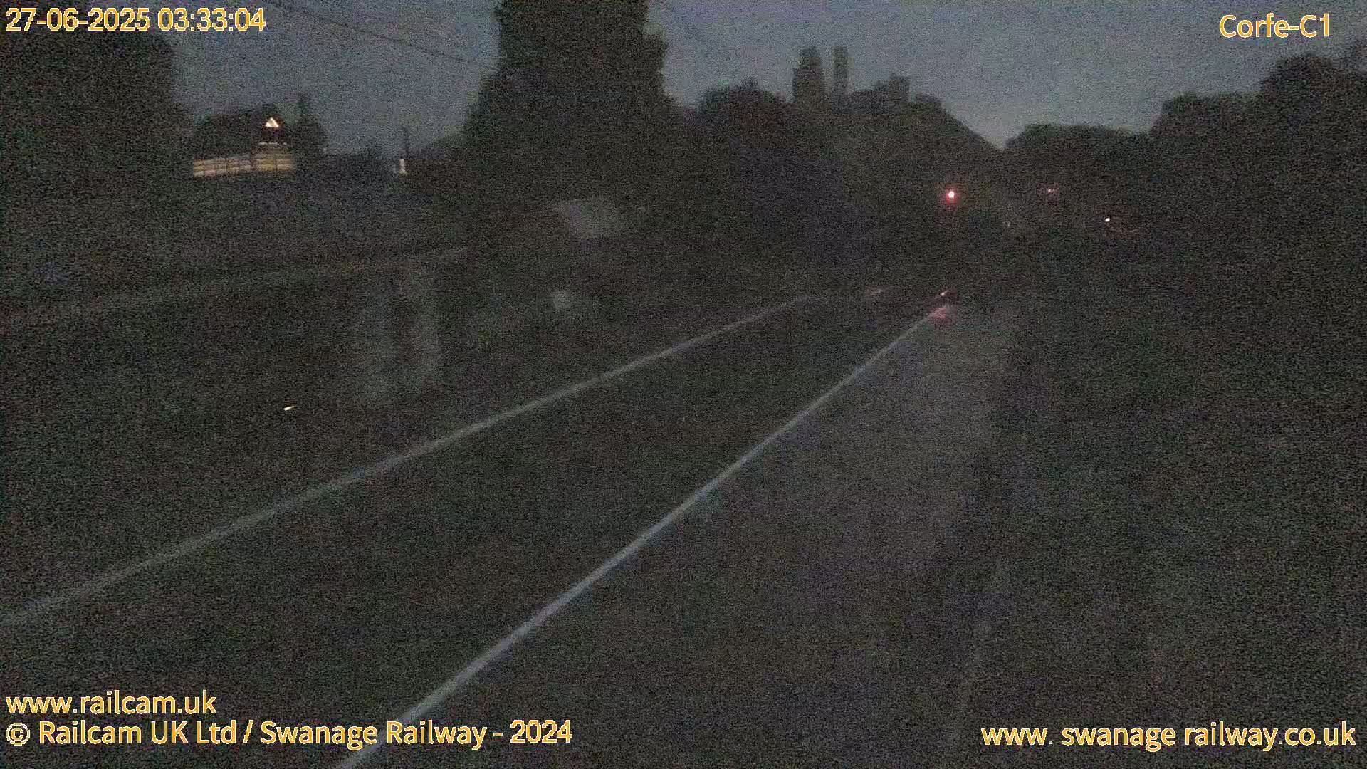 Corfe Castle View & Corfe Railway Station Live Cam - Purbeck, Dorset, South West, England, United Kingdom