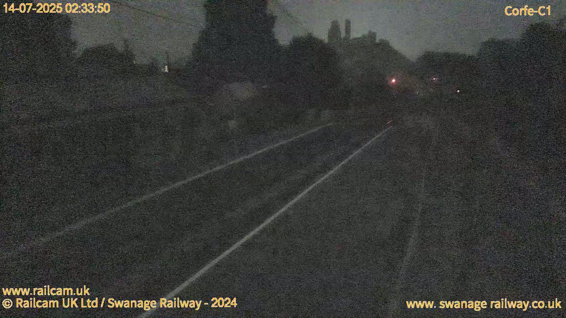 Corfe Castle View & Corfe Railway Station Live Cam - Purbeck, Dorset, South West, England, United Kingdom